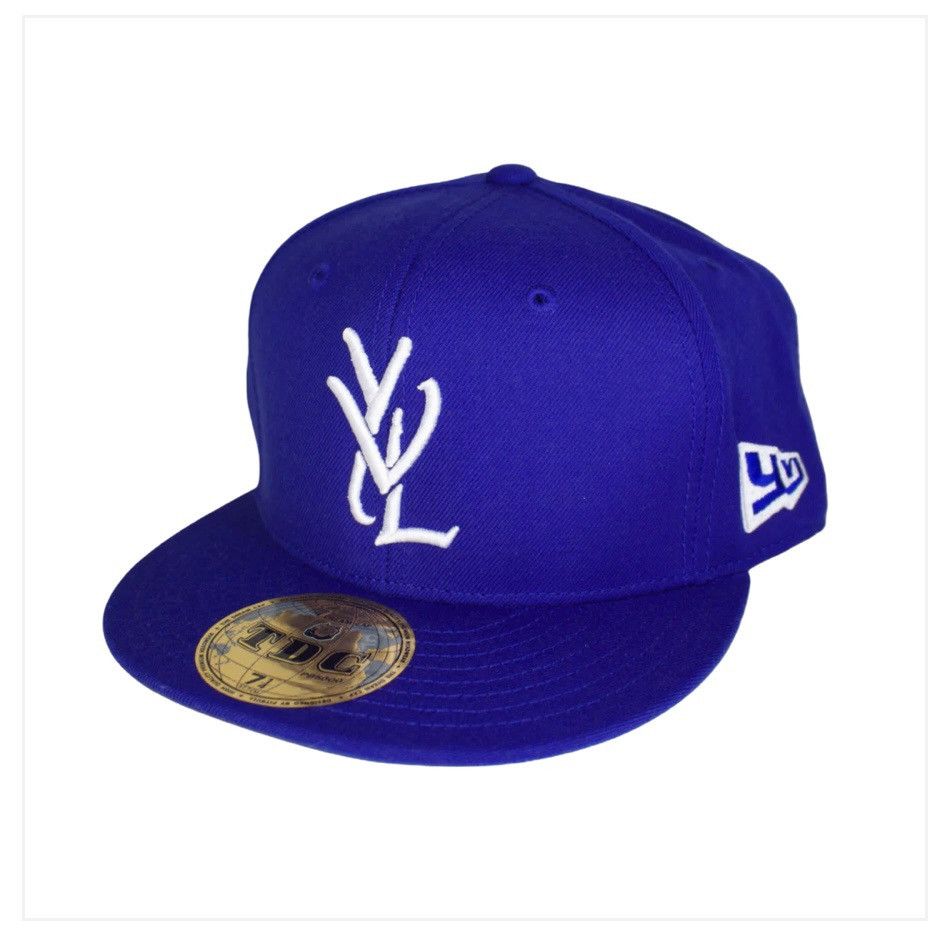 Playboi Carti Opium YVL Fitted Hat 7 5/8 Blue