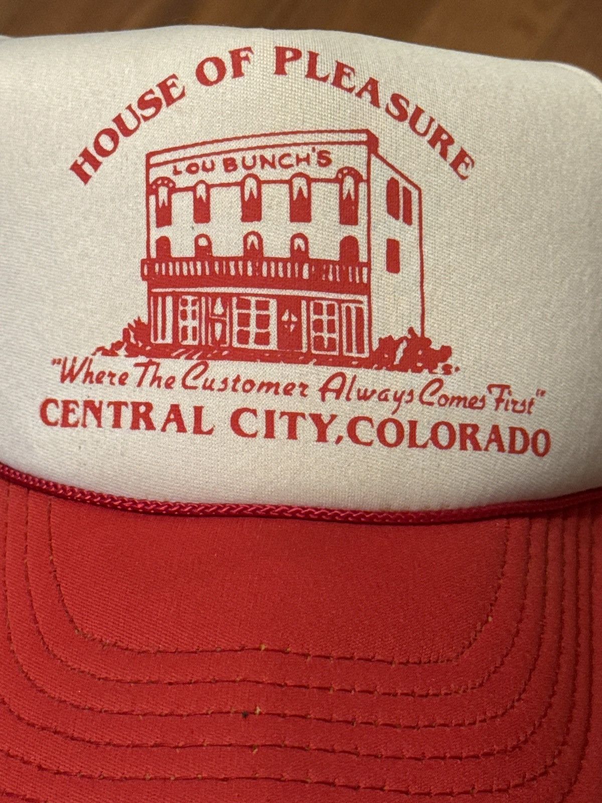 Vintage House of Pleasure trucker hat Size ONE SIZE - 2 Thumbnail