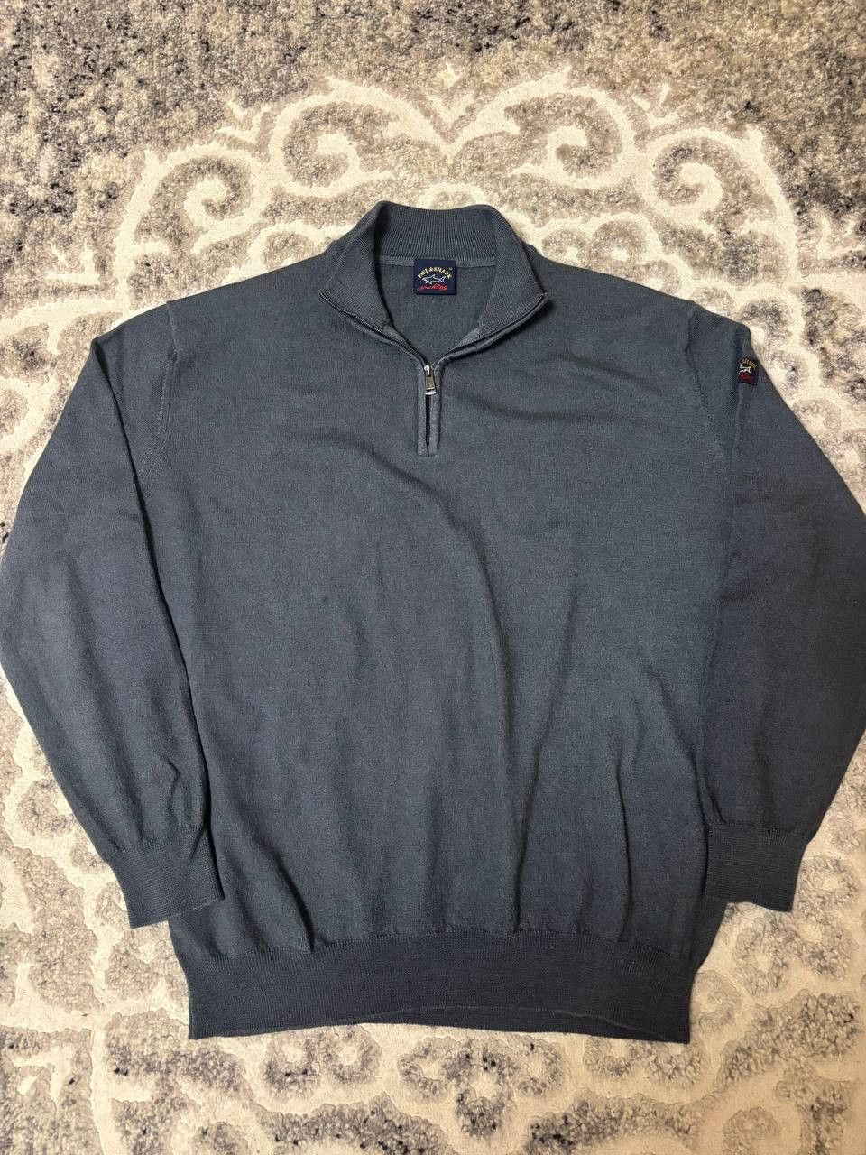 Paul & Shark Paul & Shark Yachting Virgin Wool Half-Zip Sweater Riri Size US XL / EU 56 / 4 - 2 Thumbnail