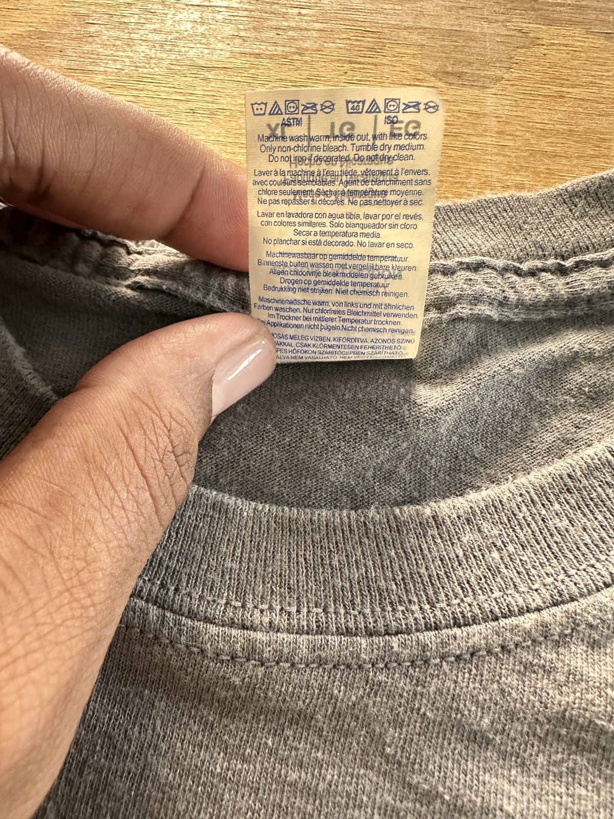 Gildan × Vintage Grey Greetings From Cass County, Dob Henley’s Tee Size US XL / EU 56 / 4 - 5 Thumbnail
