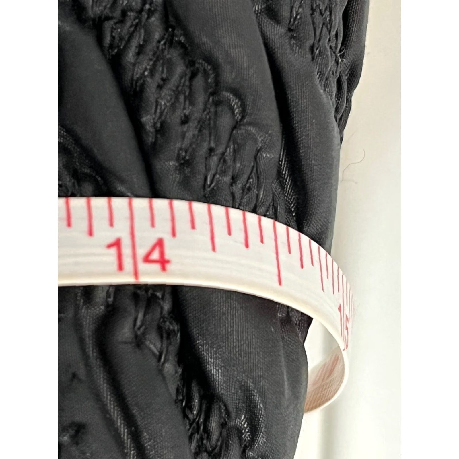 Banana Republic Banana Republic Tote Women Black Textured Purse Bag 14.5x17 VGUC Womens Size ONE SIZE - 6 Thumbnail