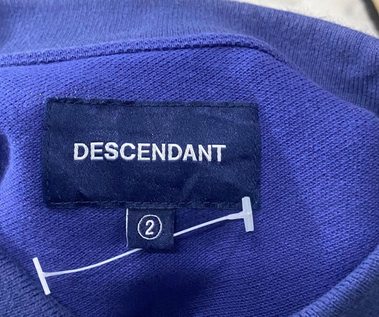 Descente × Japanese Brand DESCENDANT Collared Tee Shirt Tetsu Nishiyama Japanese Brand Size US XL / EU 56 / 4 - 5 Thumbnail