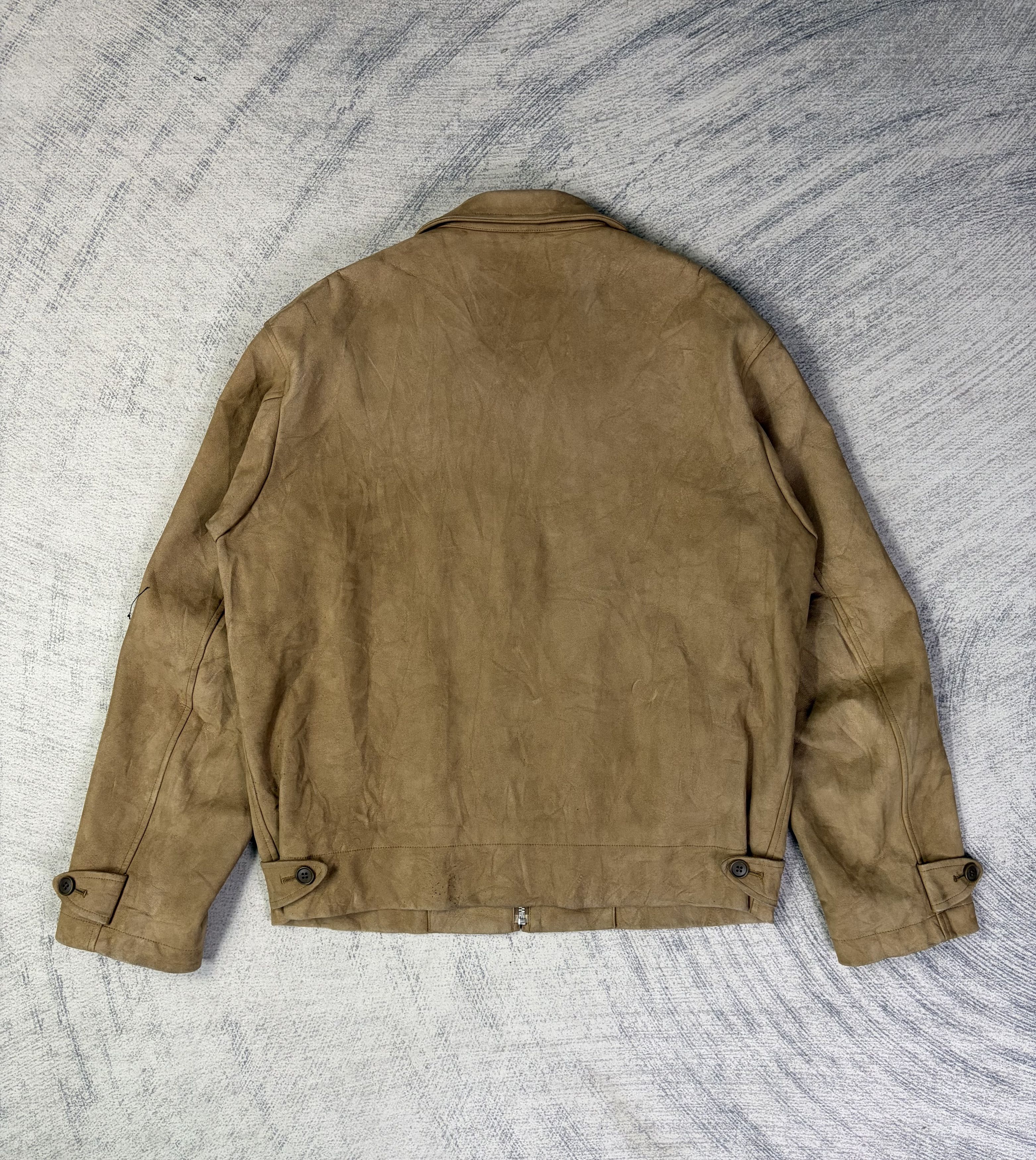 Yohji Yamamoto Yohji Yamamoto AAR Faux Suede Jacket Size US L / EU 52-54 / 3 - 2 Thumbnail