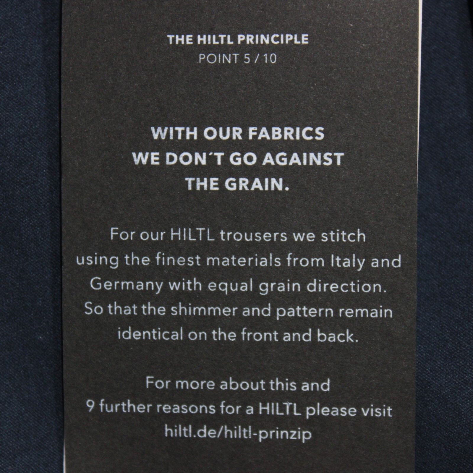 Hiltl Hiltl New with tags Chino Size 34 US In Blue Size US 34 / EU 50 - 8 Thumbnail