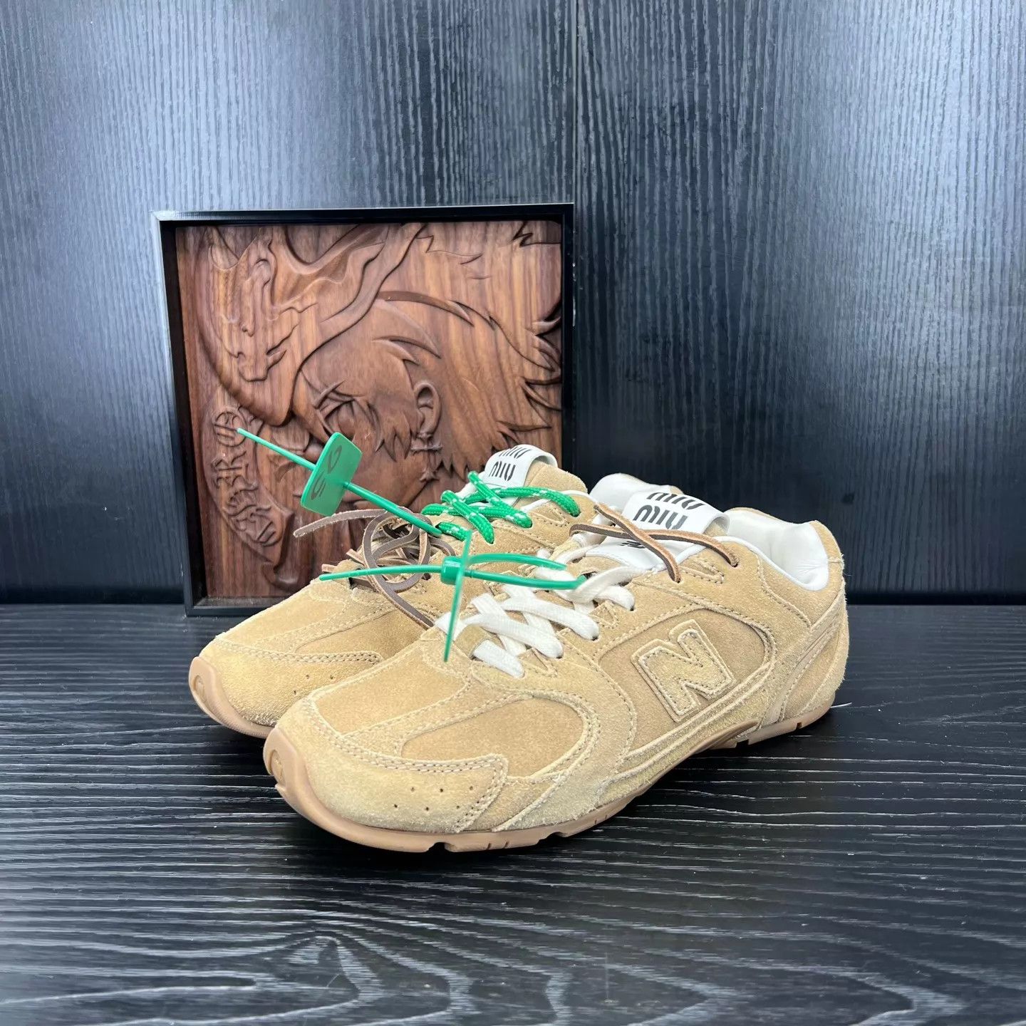 Miu Miu MIU MIU nb530 Light Taupe 36 Like New Size US 5.5 / IT 35.5 - 1 Thumbnail