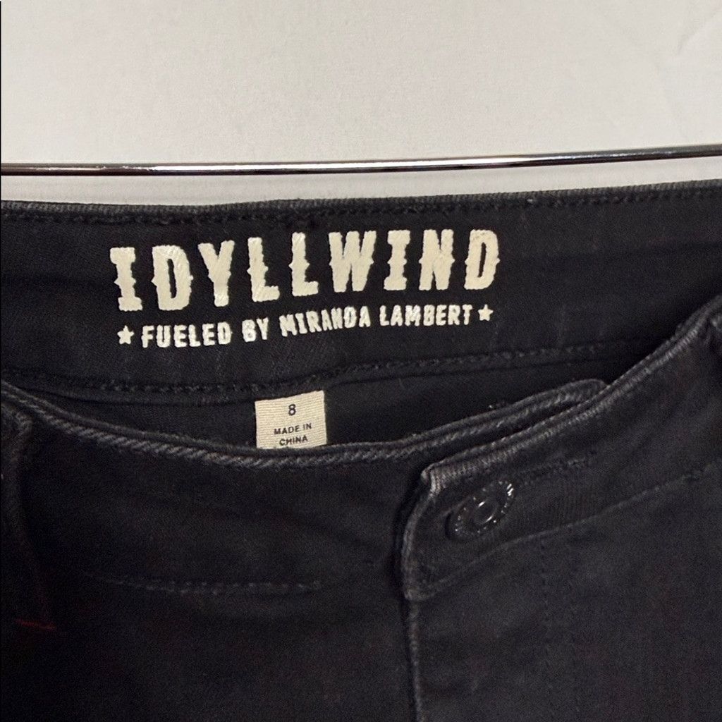 The Unbranded Brand NWOT Idyllwind by Miranda Lambert black boot cut jeans sz 8 Size 30" / US 8 / IT 44 - 5 Thumbnail