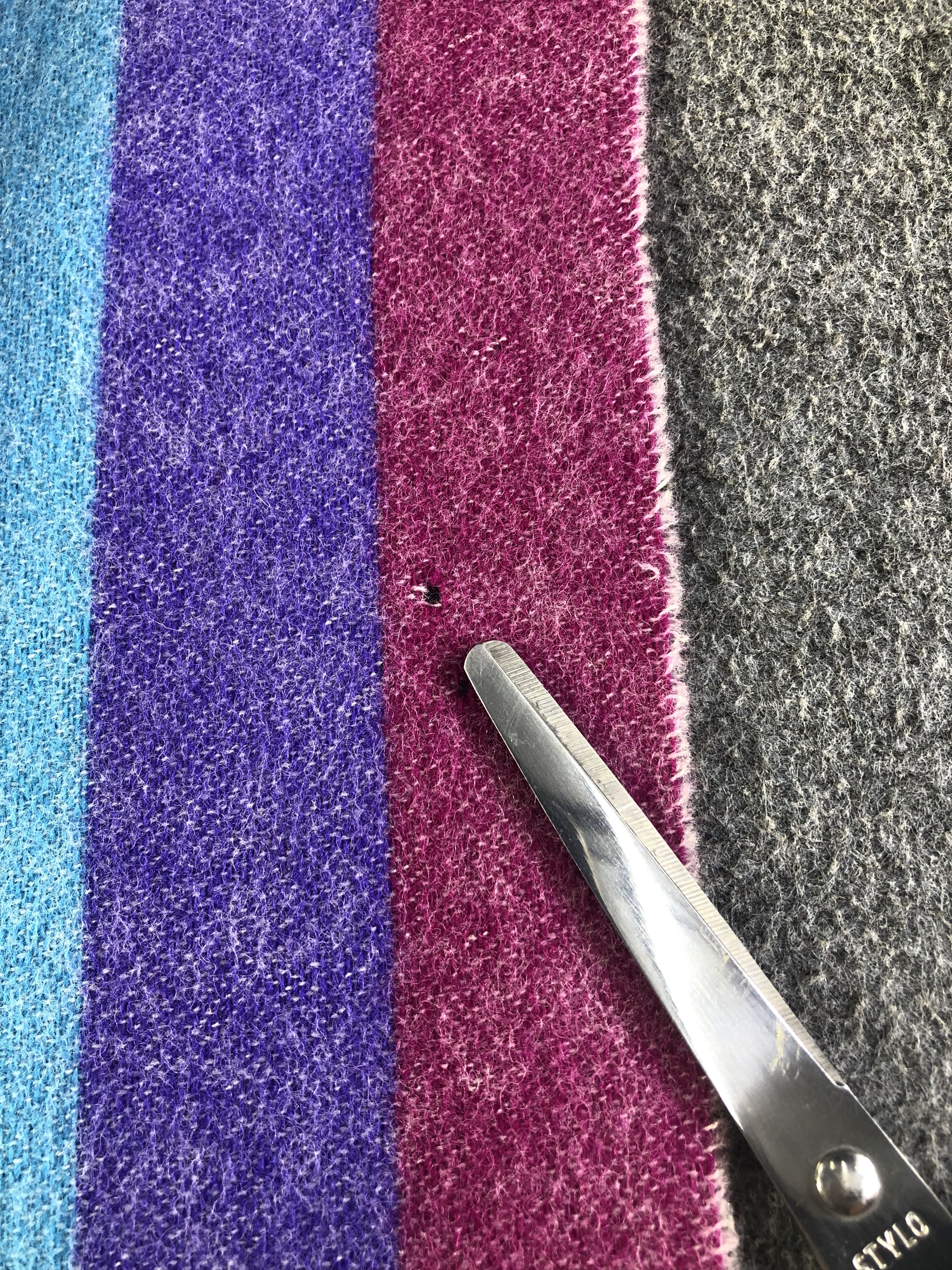 Vintage Glen Prince Lambswool Scarf / Muffler / Neckwear SS1238 Size ONE SIZE - 5 Thumbnail