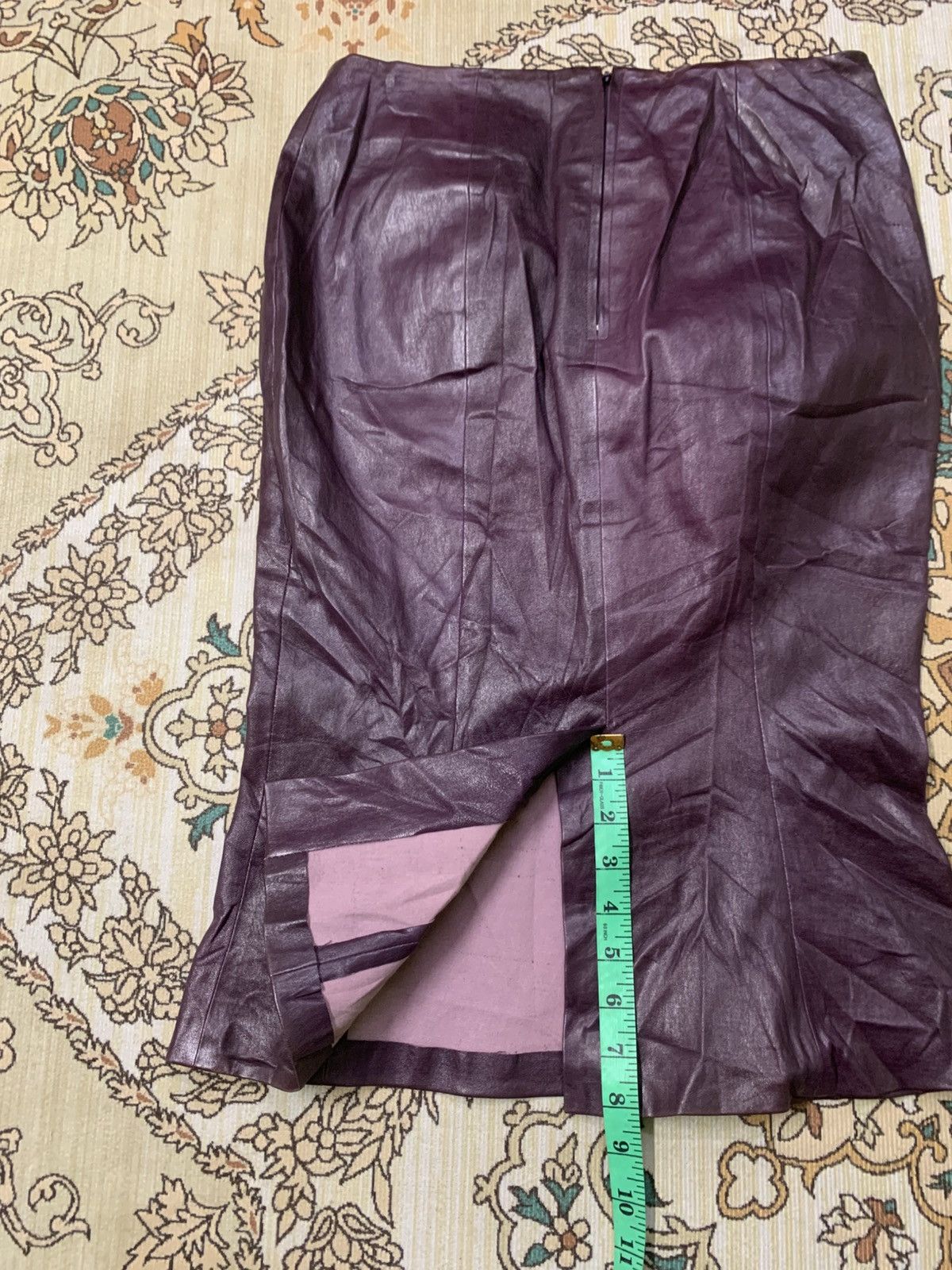 Jitrois JEAN CLAUDE JITROIS SKIRTS LEATHER Size 29" - 11 Thumbnail