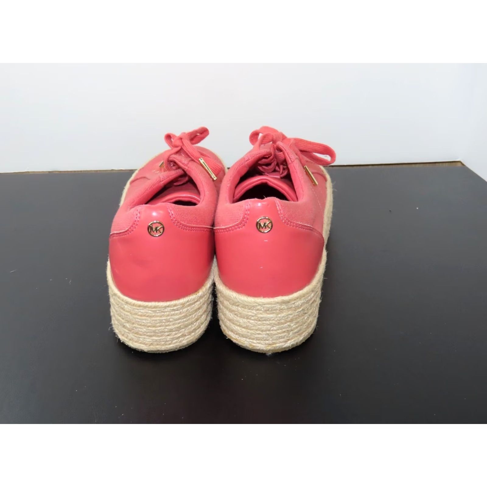Michael Kors Michael Kors LIBBY Cotton Canvas Espadrille Platform Sneakers Women's Size 10M Pink Platform Espadrille Sneakers Mens Womens Girls Size US 10 / IT 40 - 6 Thumbnail