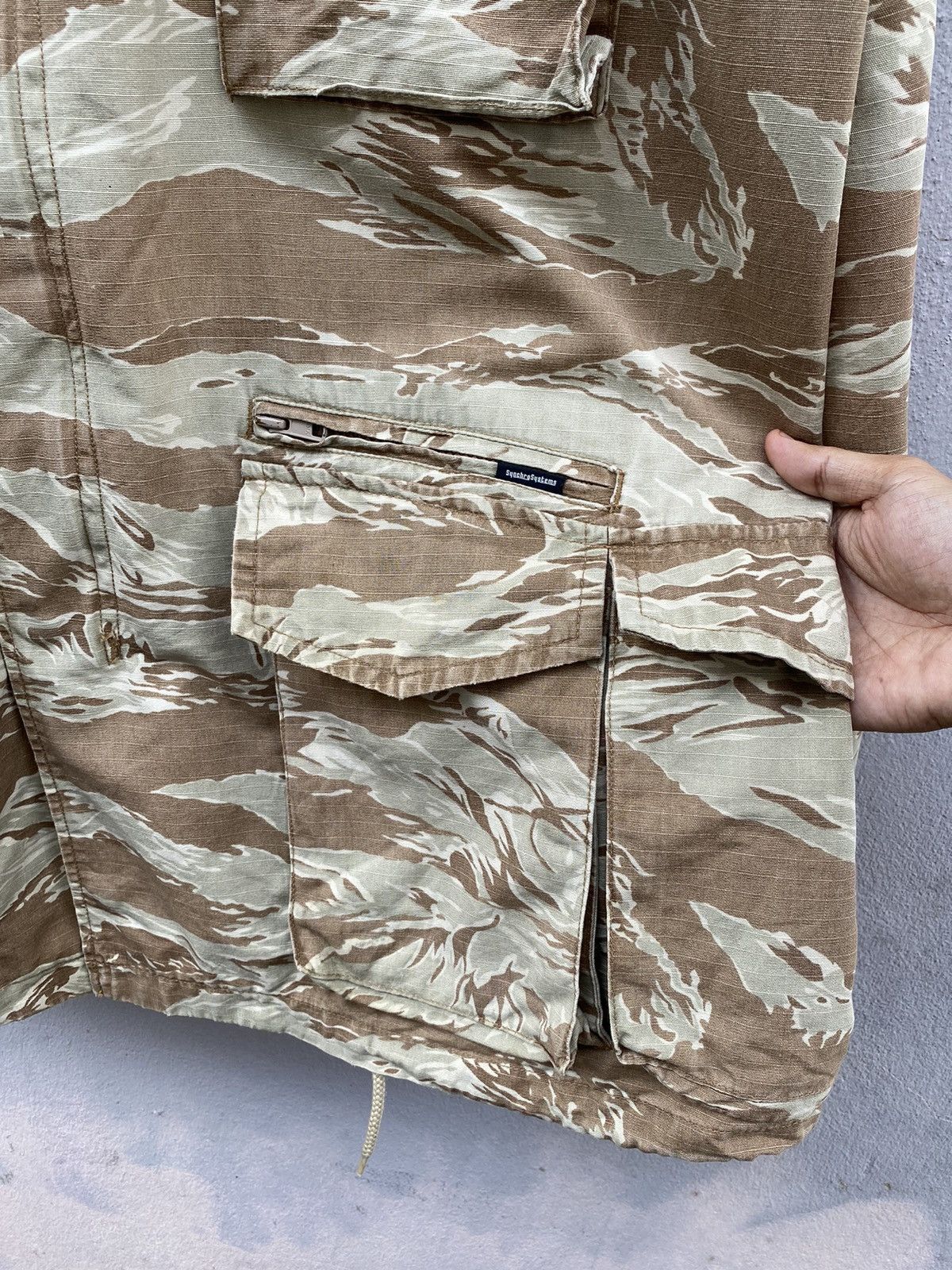 Post Overalls 🔥RARE🔥 Vintage Post Overalls Tiger Stripes Military Jacket Size US M / EU 48-50 / 2 - 8 Thumbnail