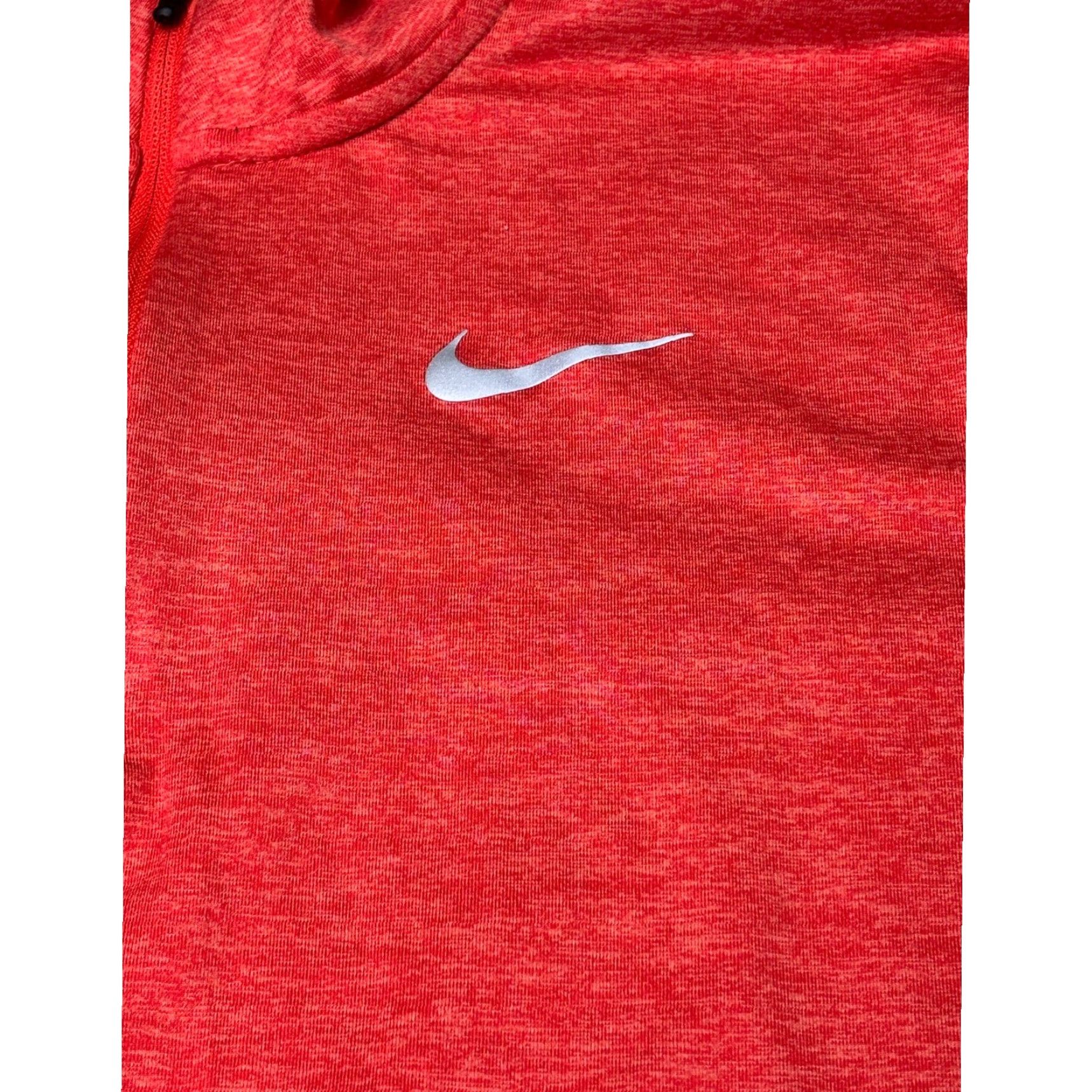 Nike Nike Running Dri-FIT 1/4 Zip Pullover Mens L Red Thumbholes Reflective Shirt Sportswear NFL? Size US L / EU 52-54 / 3 - 2 Thumbnail