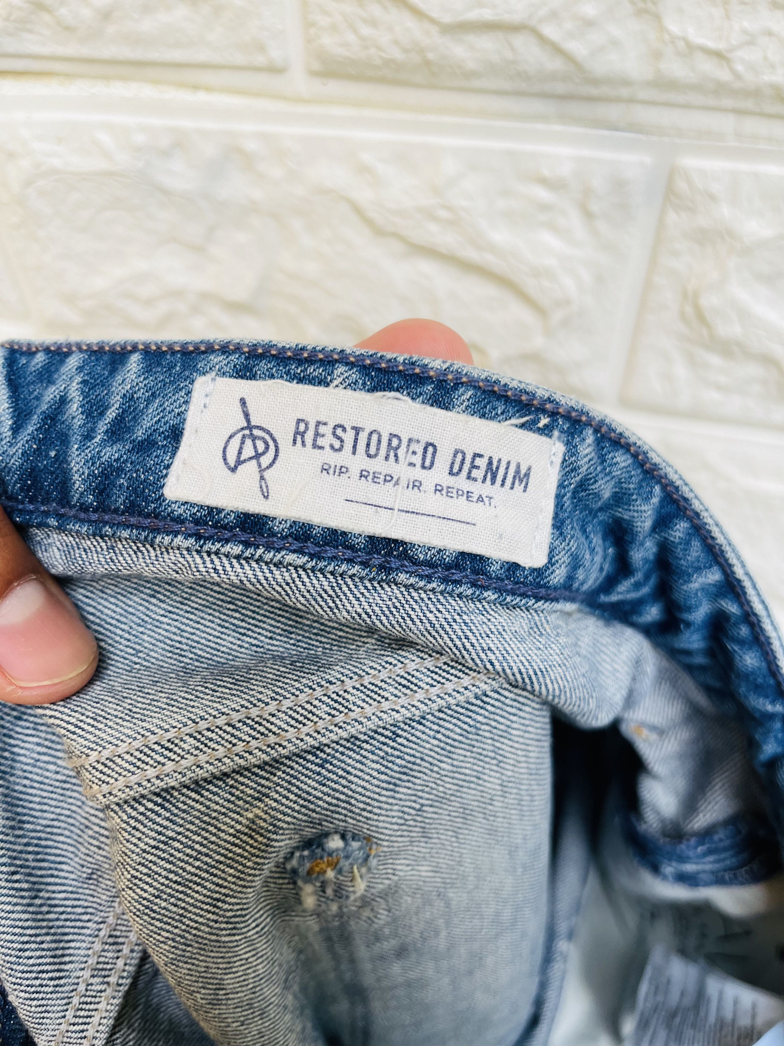 G-Star × Japanese Brand Vintage G-Star Raw Distressed Japan Designer Fashion Style Size US 32 / EU 48 - 10 Thumbnail