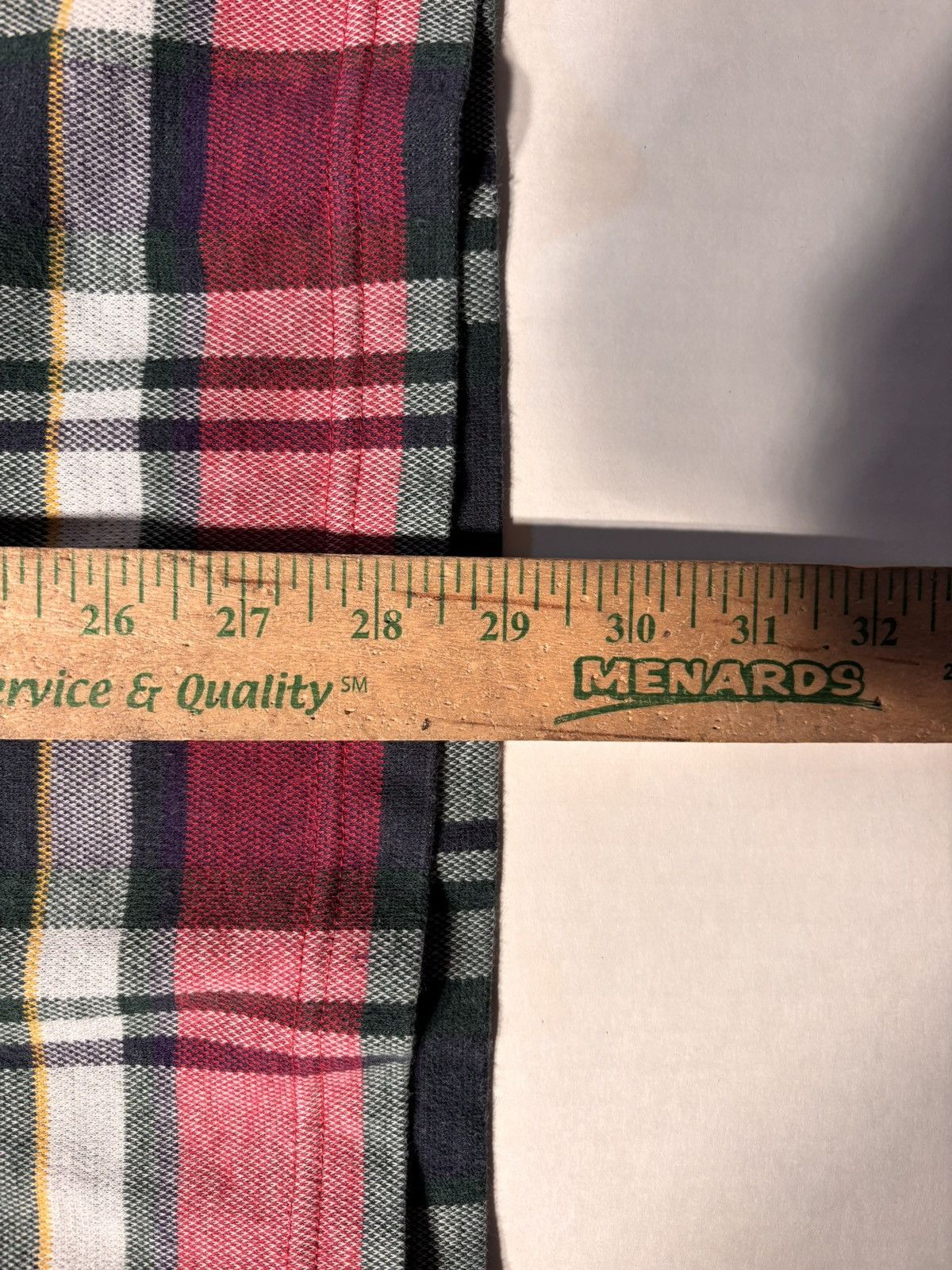 Tommy Hilfiger Vtg Tommy Hilfiger Red Plaid Polo Golf Button Up 90’s Large Size US L / EU 52-54 / 3 - 6 Thumbnail
