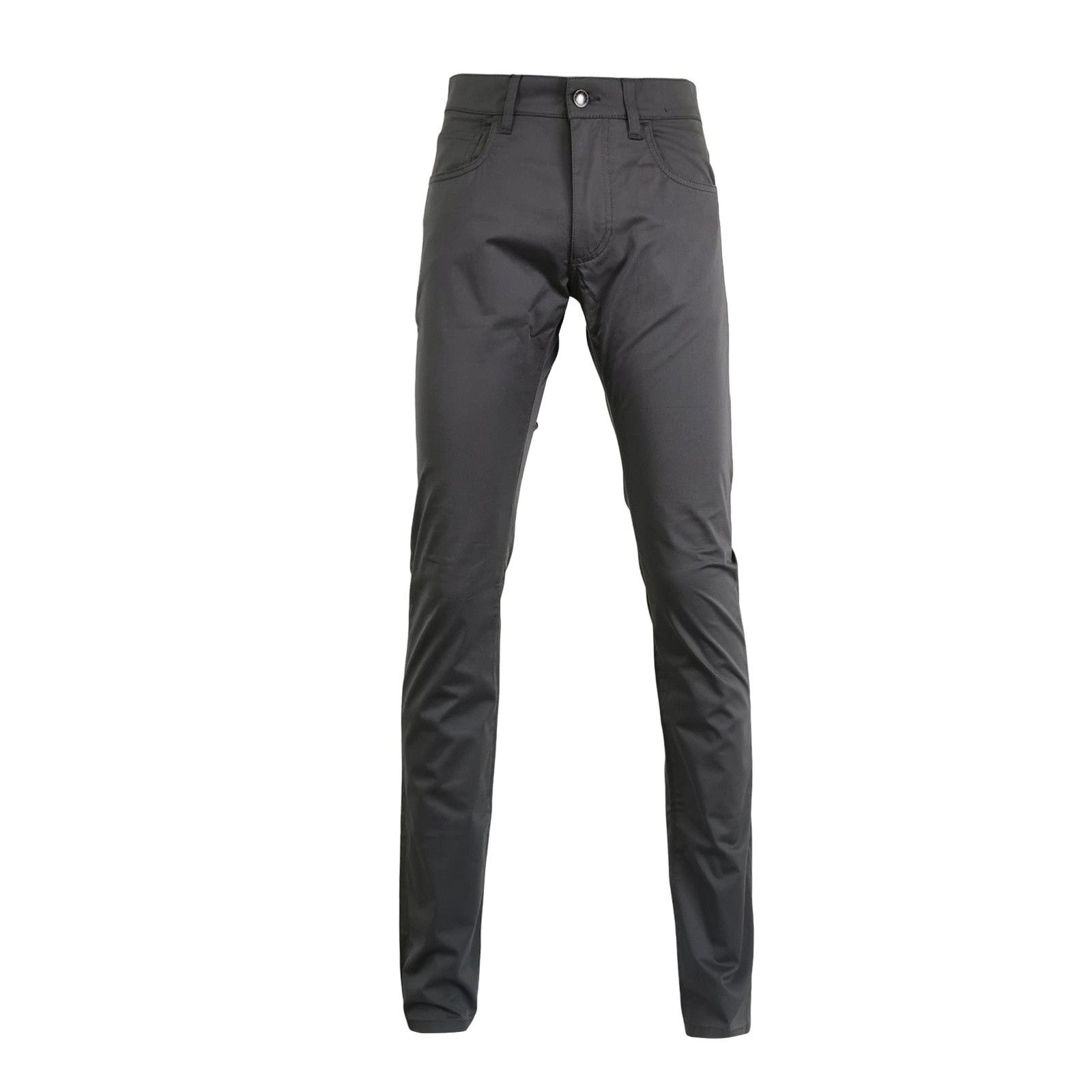 Dolce & Gabbana Dolce & Gabbana Gray Stretch Cotton Pants 46 Size US 30 / EU 46 - 1 Thumbnail