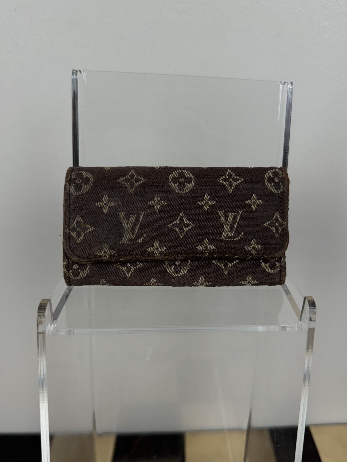 Leather Leather key holder Louis Vuitton monogram original item Size ONE SIZE - 1 Thumbnail