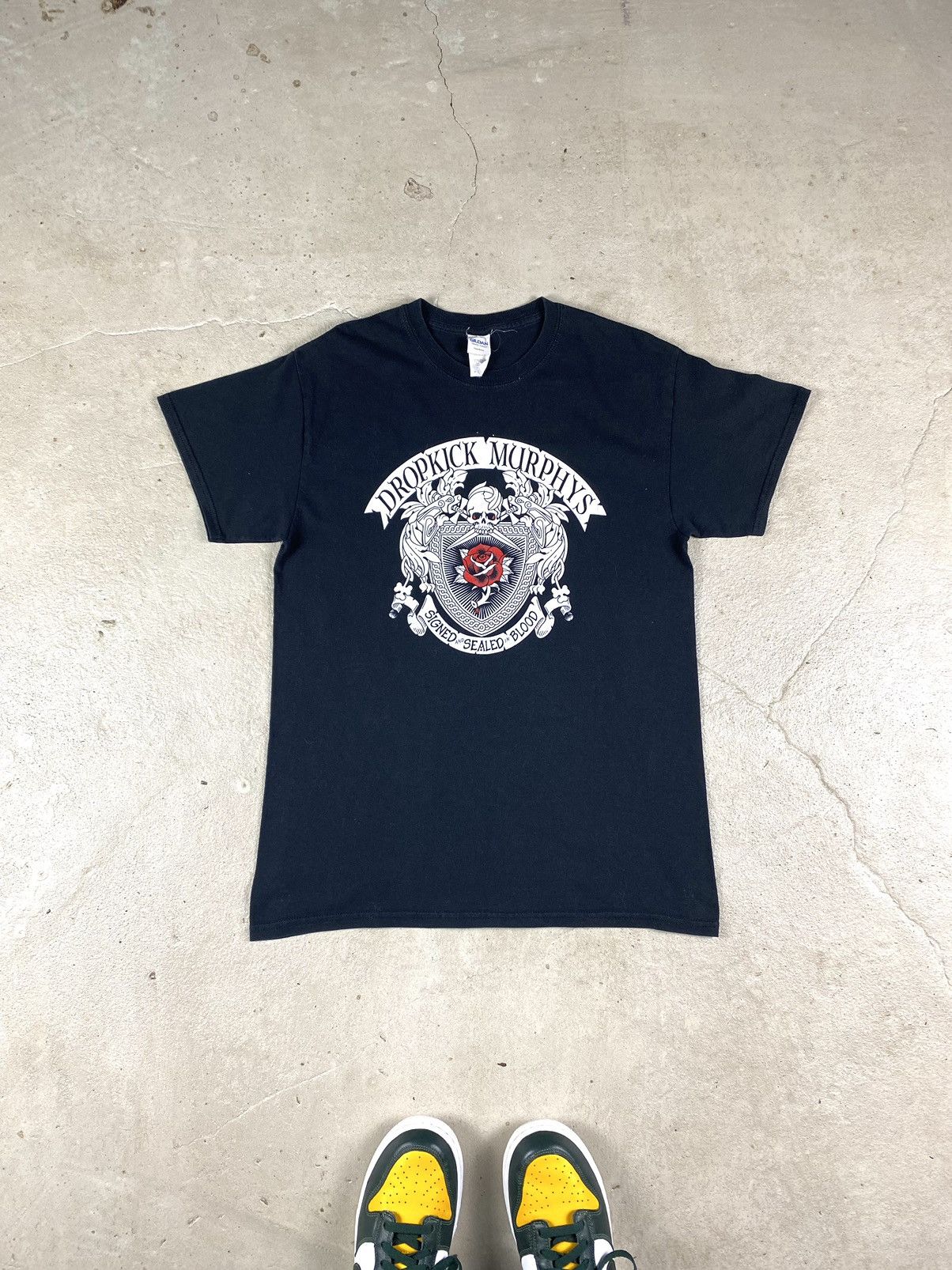 West Coast Choppers Rare! Vintage Drop Kick Murphys T Shirt Rock Gotic Band Tee Size US M / EU 48-50 / 2 - 1 Thumbnail