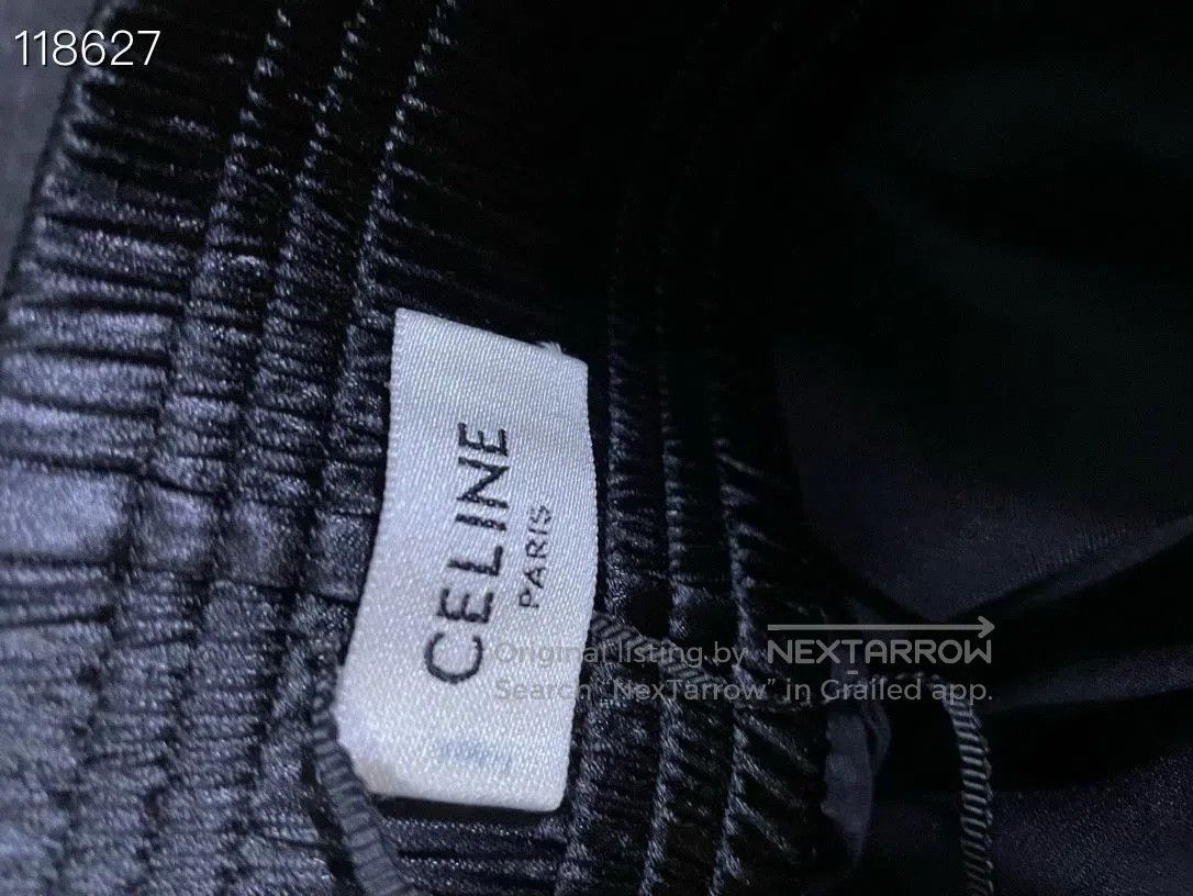 Celine Celine 2022 Black Silk Shorts. Size 37" - 3 Thumbnail