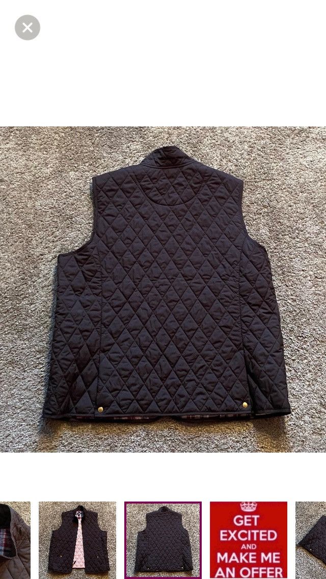 Lands' End Lands End Woman’s Brown Quilted Best 2X Size XXL / US 16-18 / IT 52-54 - 8 Thumbnail