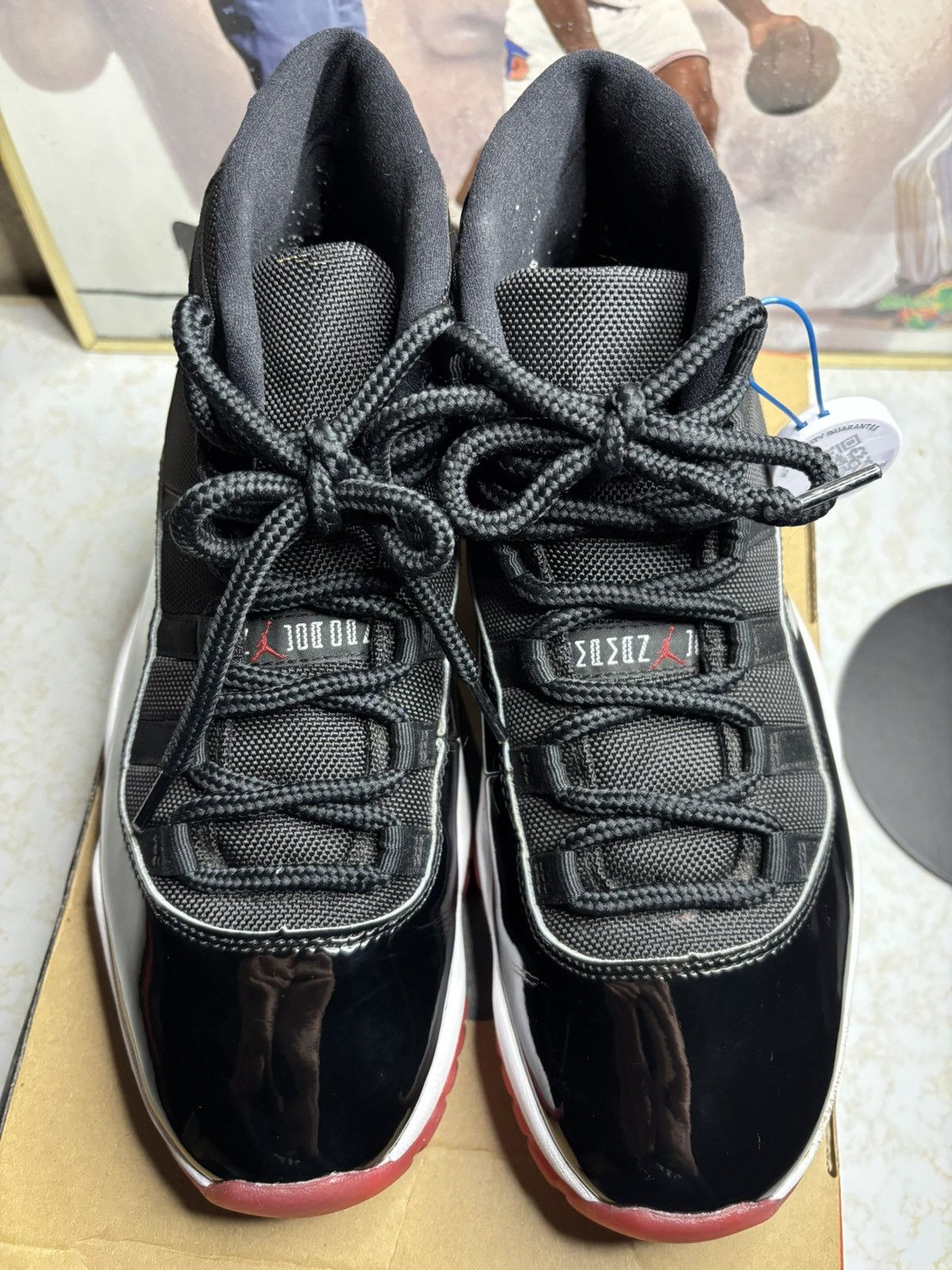 Jordan Brand Air Jordan 11 Bred 2019 Size US 10 / EU 43 - 2 Thumbnail