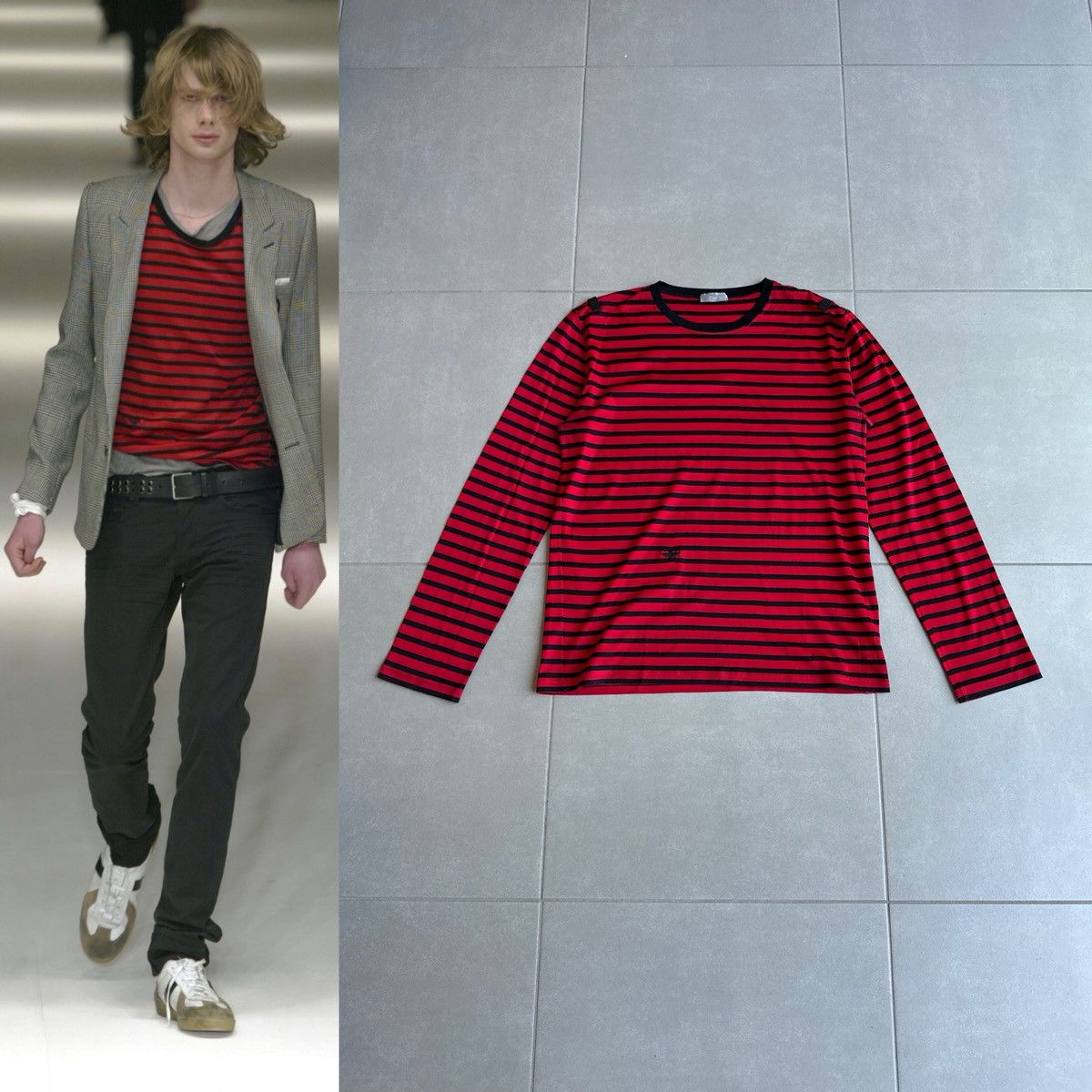 Dior × Hedi Slimane Dior Homme 07 ' BRUCE LEE PALM' Archive Shirt