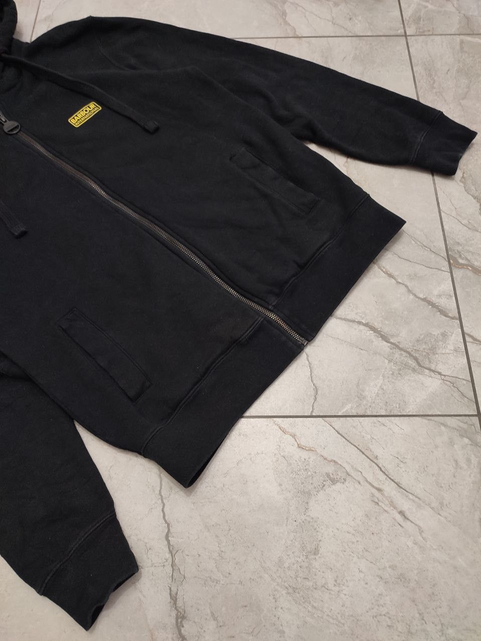 Barbour Barbour International Essential Full Zip Hoodie Black S size Size US S / EU 44-46 / 1 - 3 Thumbnail