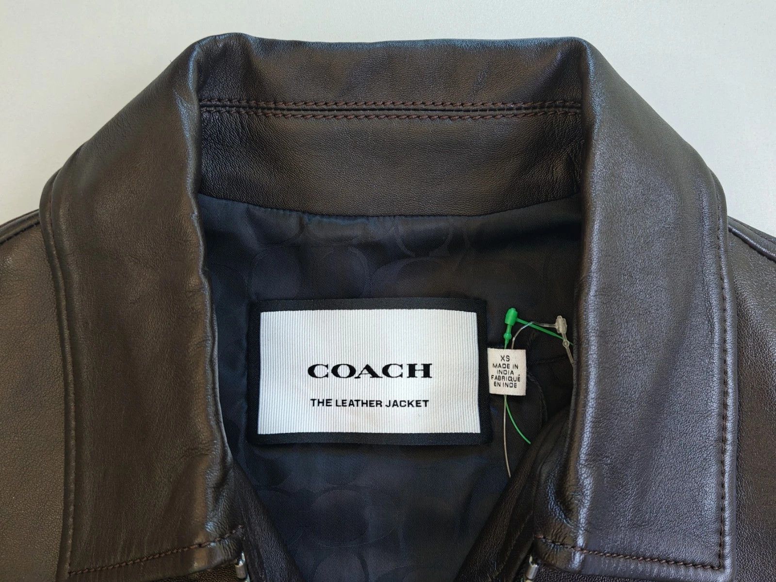Coach Coach Leather Jacket FTP 5066 Size US XS / EU 42 / 0 - 3 Thumbnail