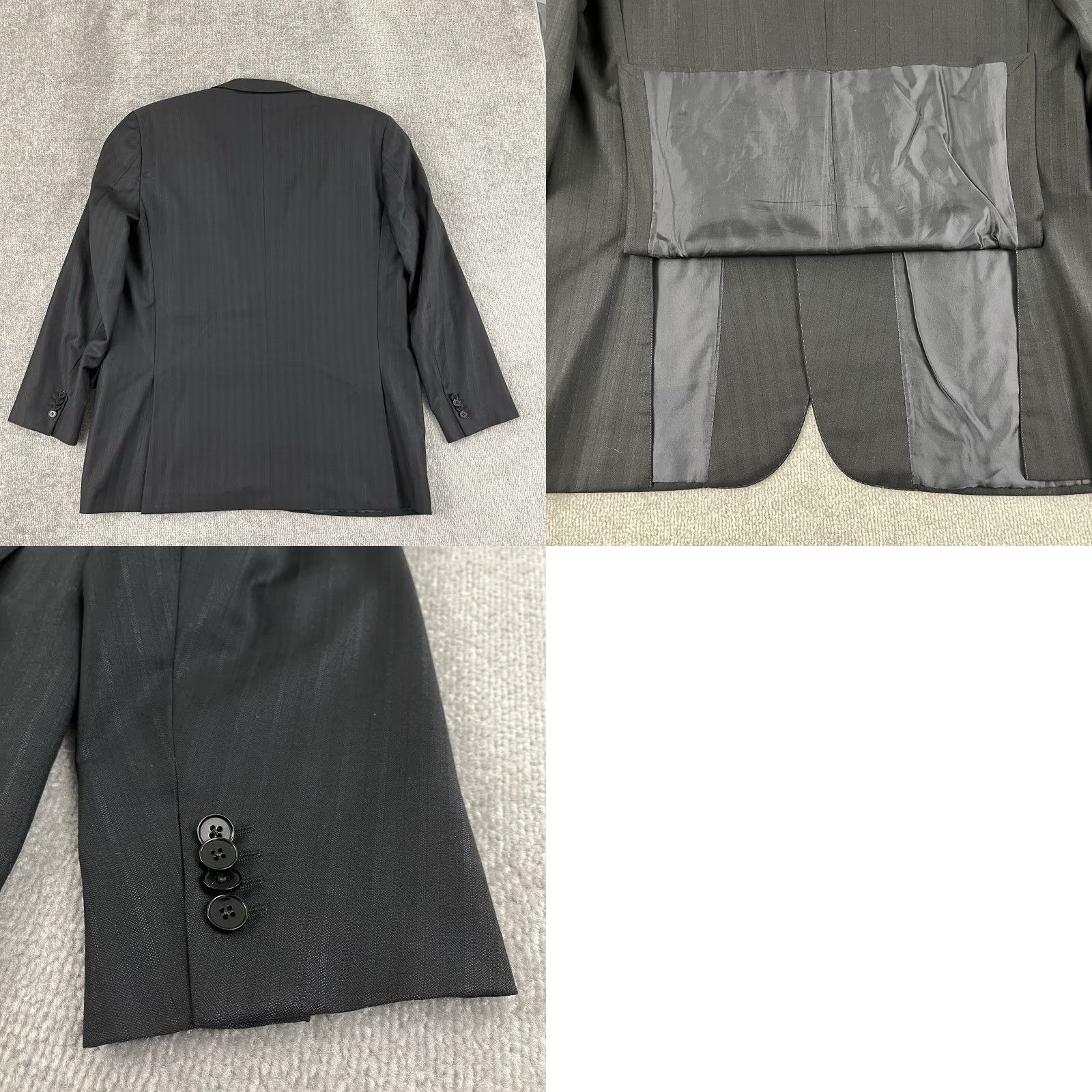 Ermenegildo Zegna Ermenegildo Zegna Blazer Mens 48R US 58R Sports Coat Trofeo Wool Gray Size 48R - 9 Thumbnail