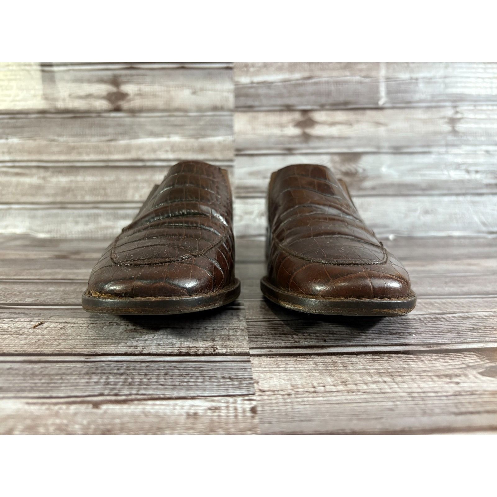 Ralph Lauren Ralph Lauren Alligator Crocodile Loafer shoes sz 11 B color Size US 11 / IT 41 - 4 Thumbnail