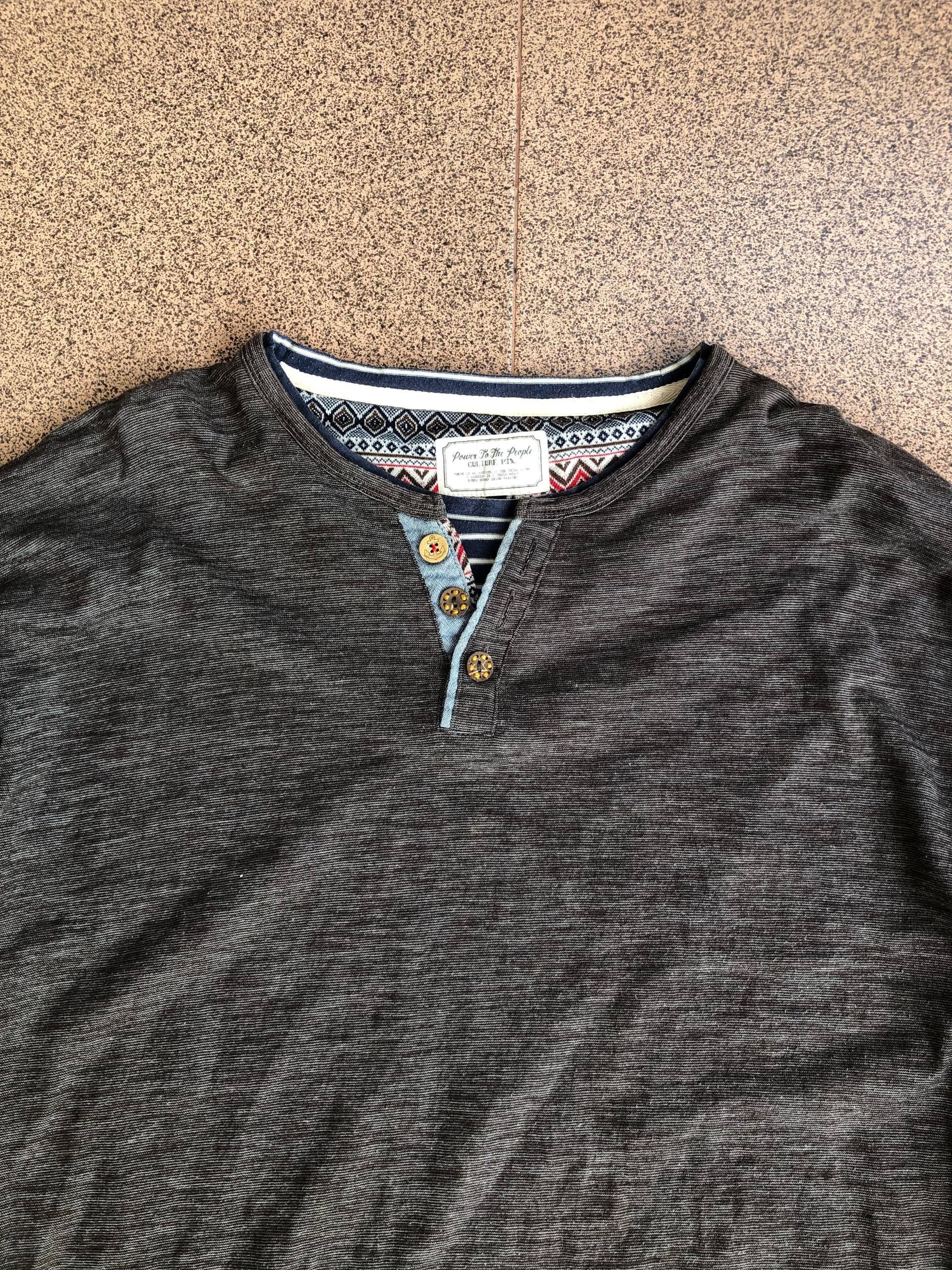 If Six Was Nine 2000s Double Layer Power To The People longsleeve not lgb Size US XL / EU 56 / 4 - 3 Thumbnail