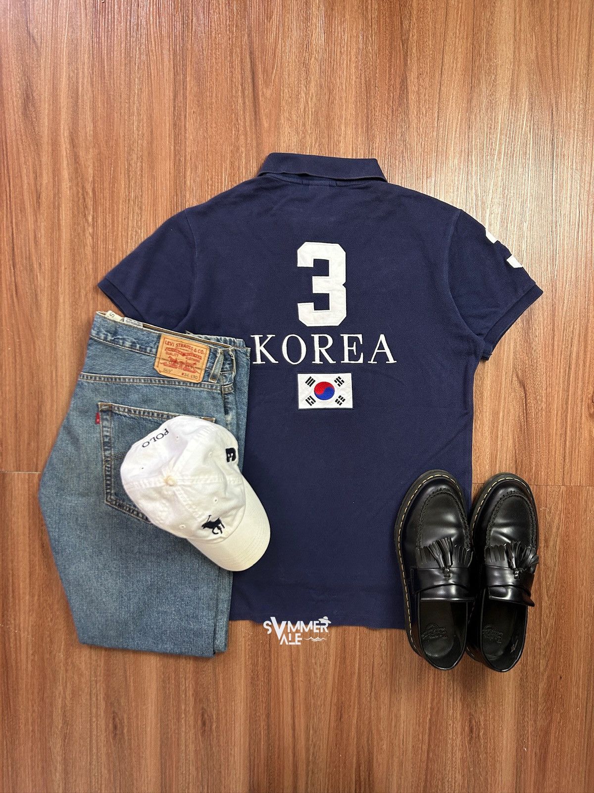 Polo Ralph Lauren × Ralph Lauren 🐎Polo Shirt by Ralph Lauren Big Logo Korea🇰🇷 Size US L / EU 52-54 / 3 - 1 Thumbnail