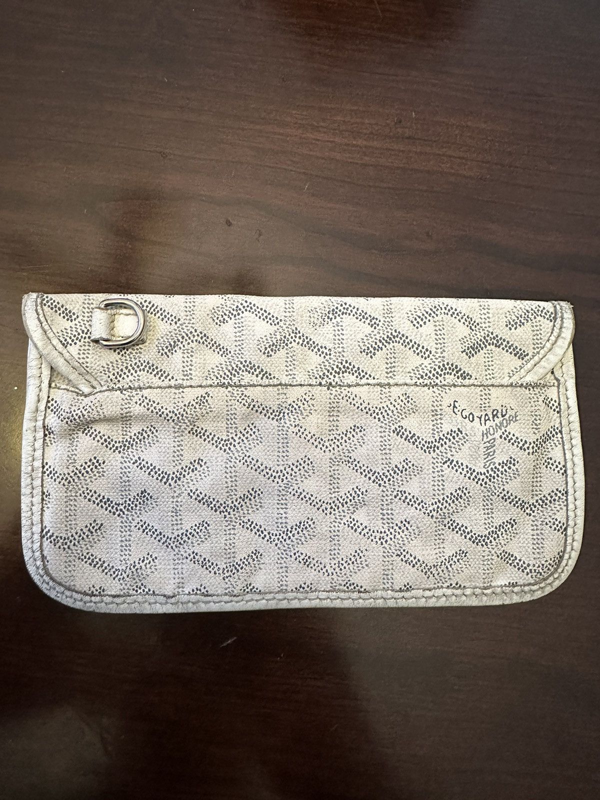 Goyard Goyard Saint Louis Pouch White Wallet Size ONE SIZE - 4 Thumbnail