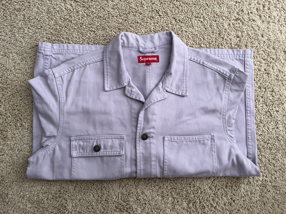 Supreme Supreme denim chore coat Size US S / EU 44-46 / 1 - 5 Thumbnail