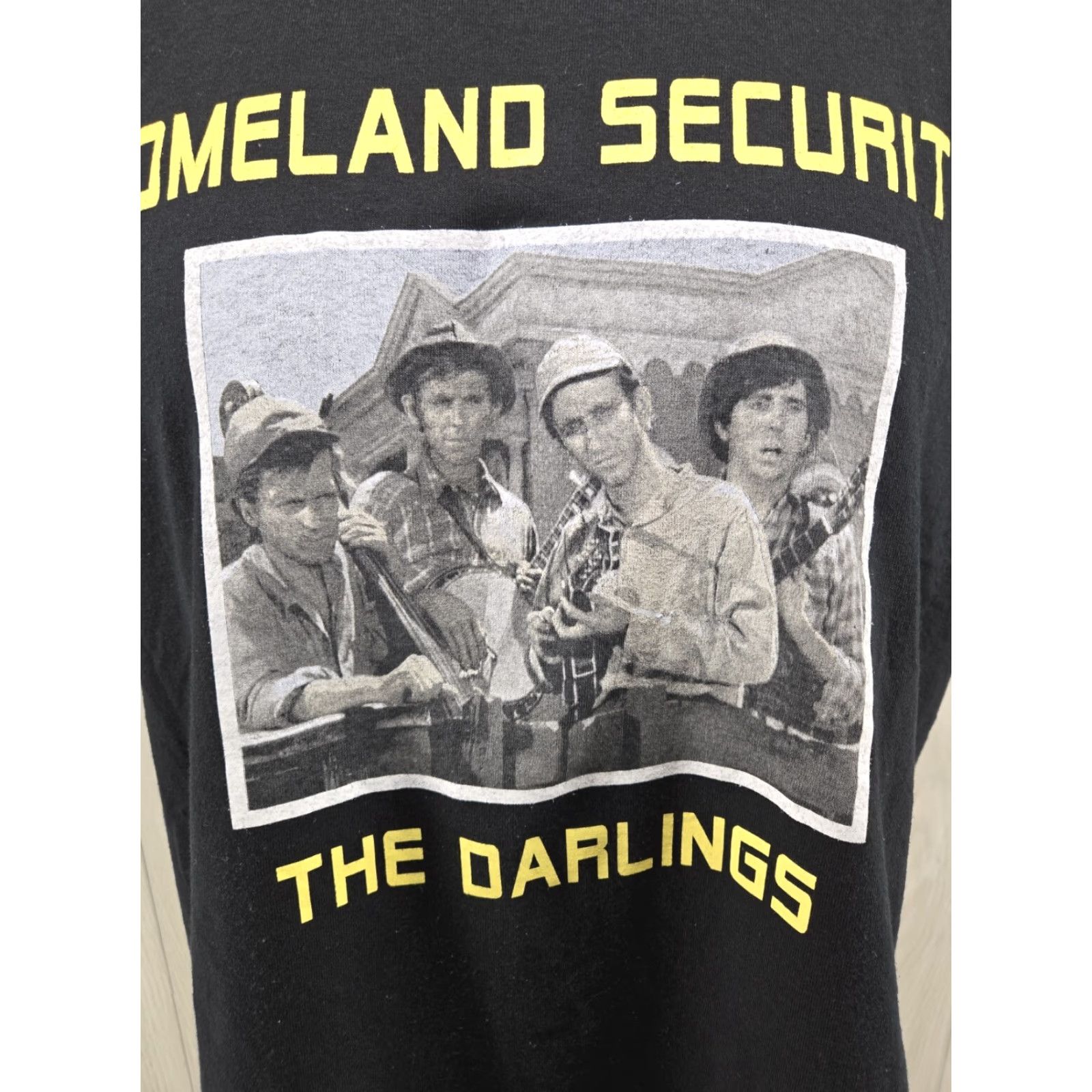 Gildan Homeland Securty The Darlings Andy Griffith Shirt XL T-Shirt Black Mens Size US XL / EU 56 / 4 - 3 Thumbnail