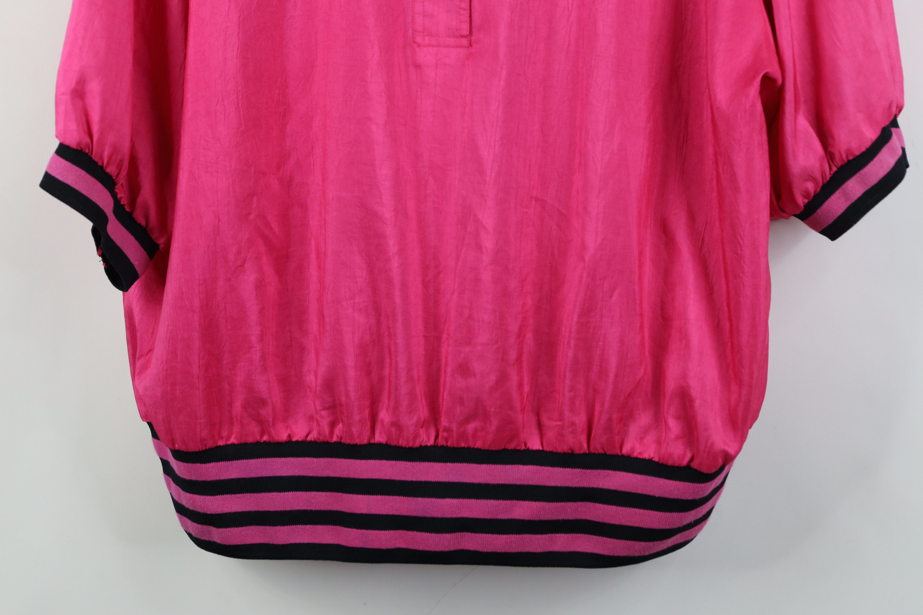 Vintage Vintage 90s Streetwear Lightweight Short Sleeve Jacket Size XL / US 12-14 / IT 48-50 - 3 Thumbnail