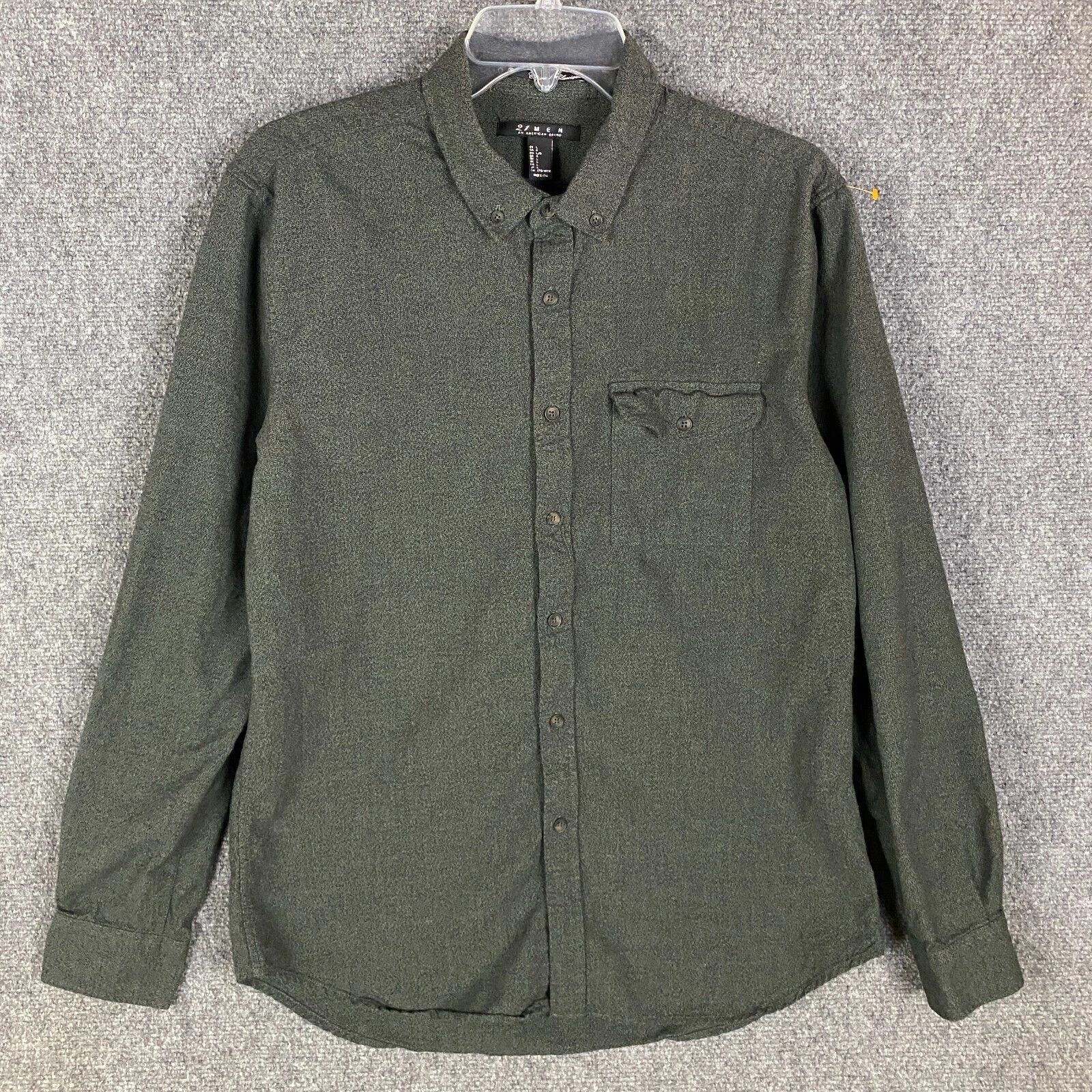 21 Men 21 Men Flannel Men's Large Classic Fit Long Sleeve L Size US L / EU 52-54 / 3 - 1 Thumbnail