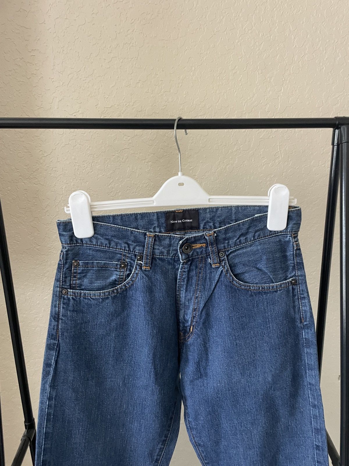 Nom De Guerre Selvedge straight leg denim jeans Size US 30 / EU 46 - 2 Thumbnail