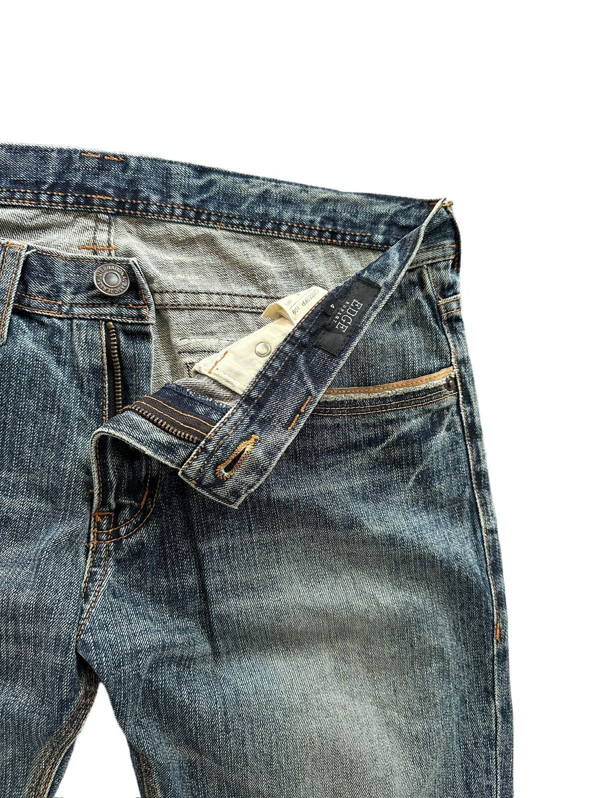 5351 POUR LES HOMMES [34x38] 00's EDGE By Rupert Japan mudmax denim Size US 34 / EU 50 - 7 Thumbnail