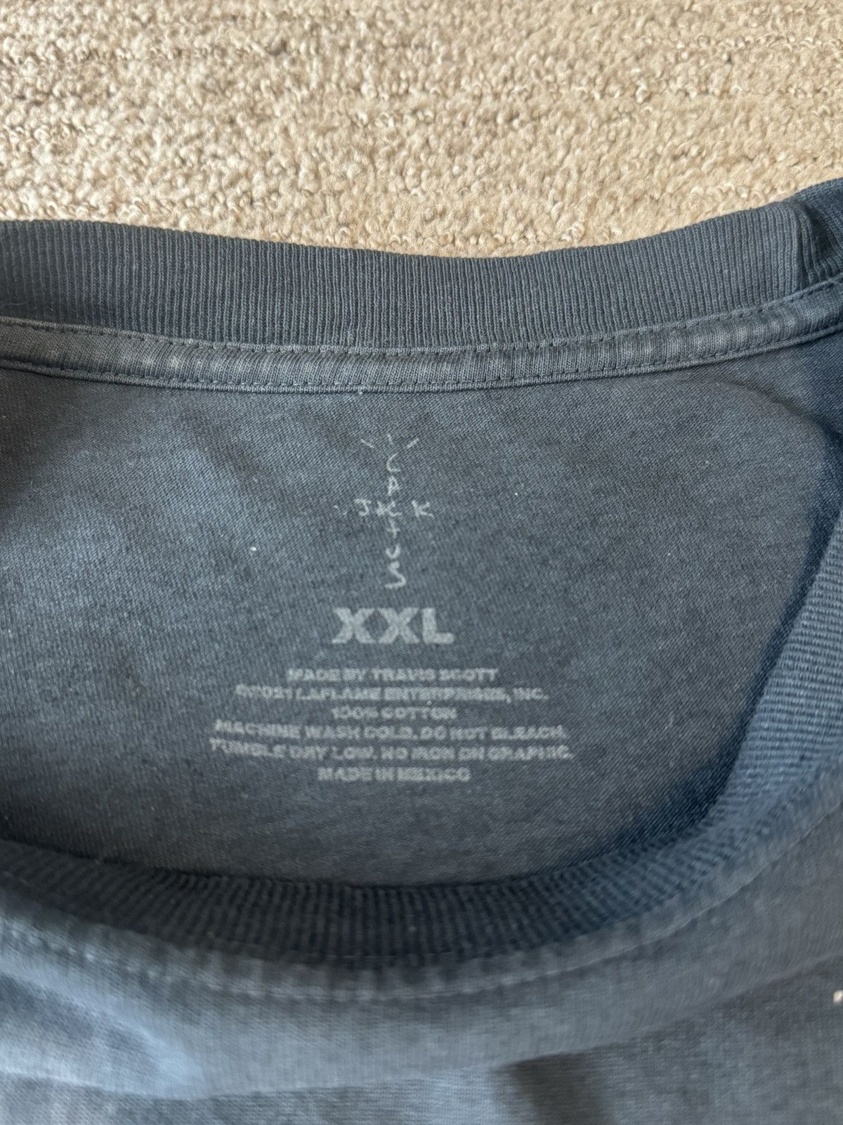 Fragment Design × Kaws × Travis Scott Cactus Jack x Kaws x Fragment Longsleeve Tee Size US XXL / EU 58 / 5 - 5 Thumbnail