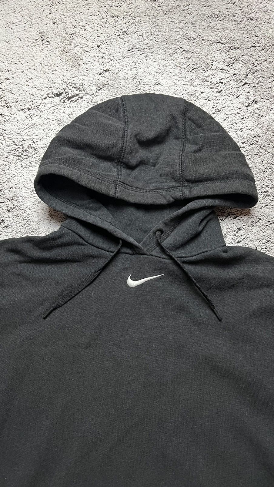 Nike Nike center swoosh mid logo vintage y2k hoodie Size US L / EU 52-54 / 3 - 2 Thumbnail