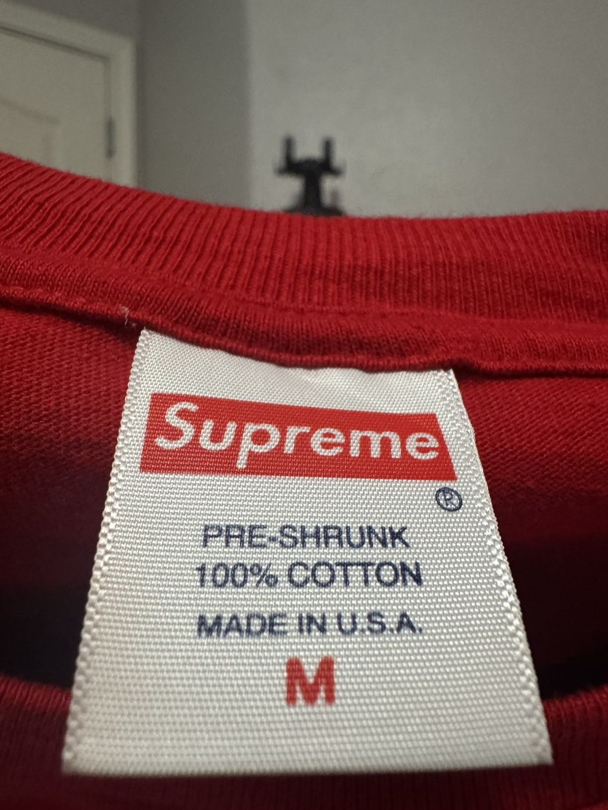 Supreme Supreme Red “Bling” Medium T-Shirt Size US M / EU 48-50 / 2 - 3 Thumbnail