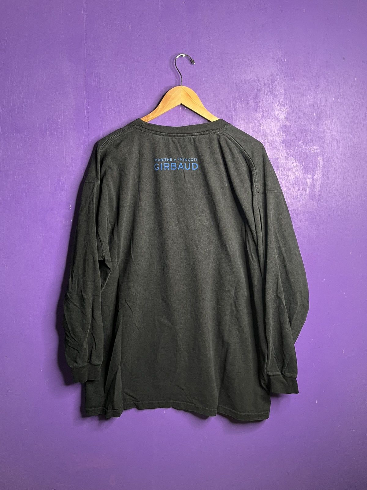 Marithe + Francois Girbaud × Vintage Vintage ‘00s Girbaud 38 logo long-sleeve t-shirt Size US XXL / EU 58 / 5 - 2 Thumbnail