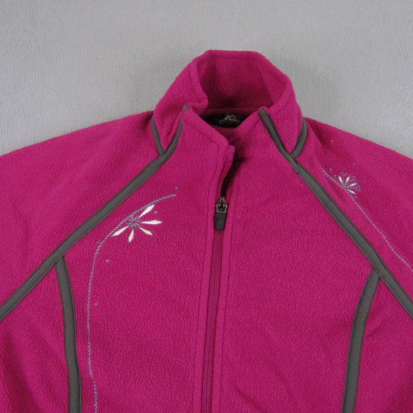 Eddie Bauer Eddie Bauer Jacket Pink Fleece Full Zip Outdoor Zipper Pockets Regular S Womens Size S / US 4 / IT 40 - 5 Thumbnail