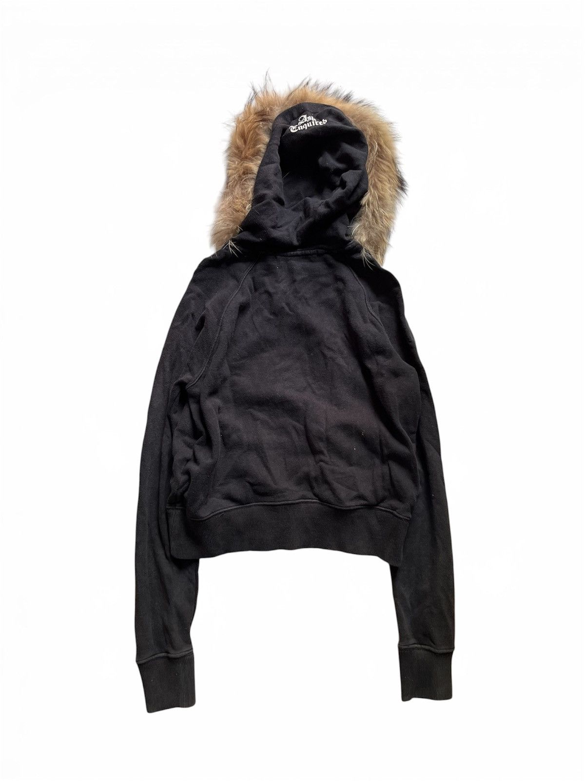 Le Grande Bleu (L.G.B.) 2000s Ask enquired flag faux fur hoodie Size US S / EU 44-46 / 1 - 2 Thumbnail