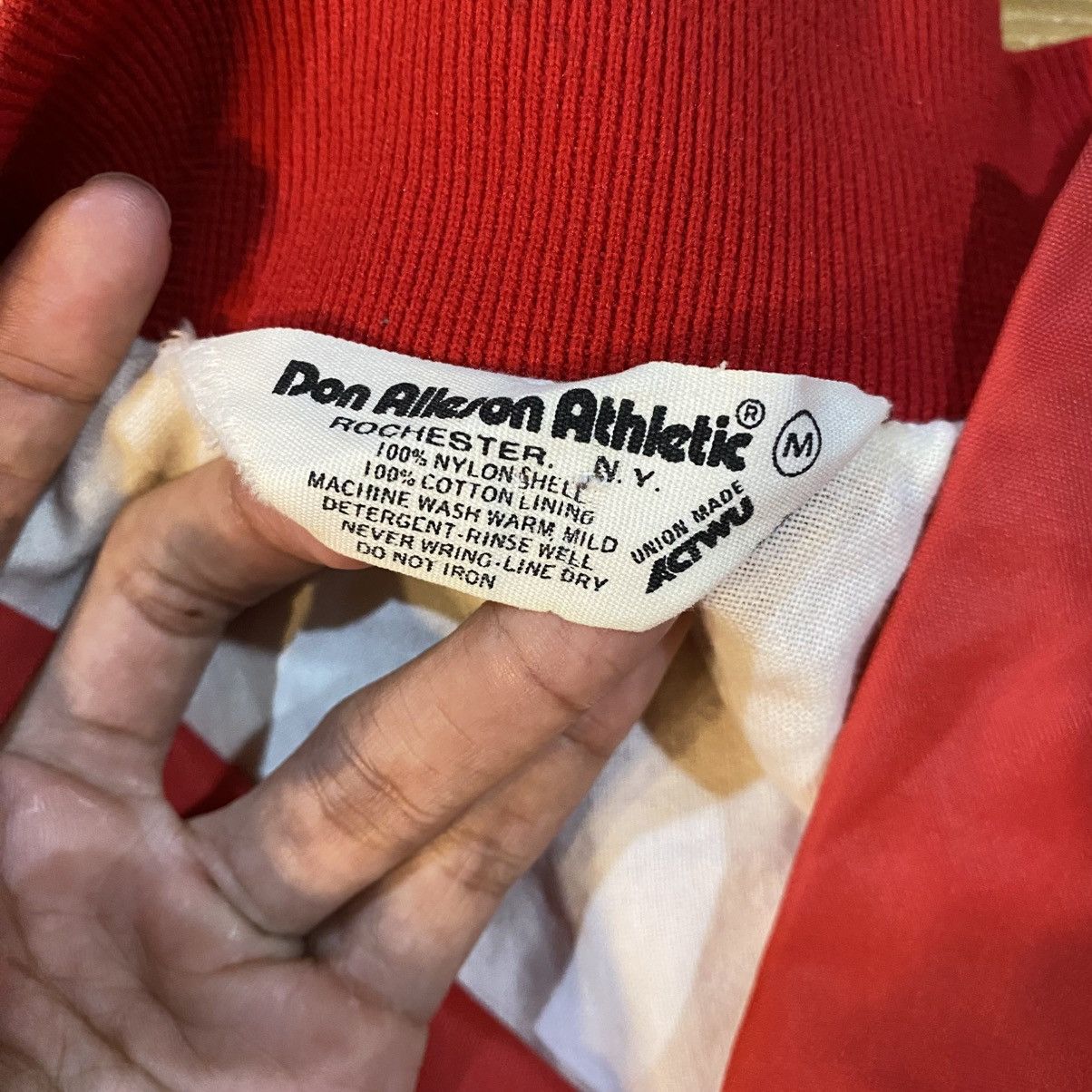 NASCAR × Vintage Crazy Vintage 80s Nascar North Tour Official Satin Bomber Size US M / EU 48-50 / 2 - 12 Thumbnail