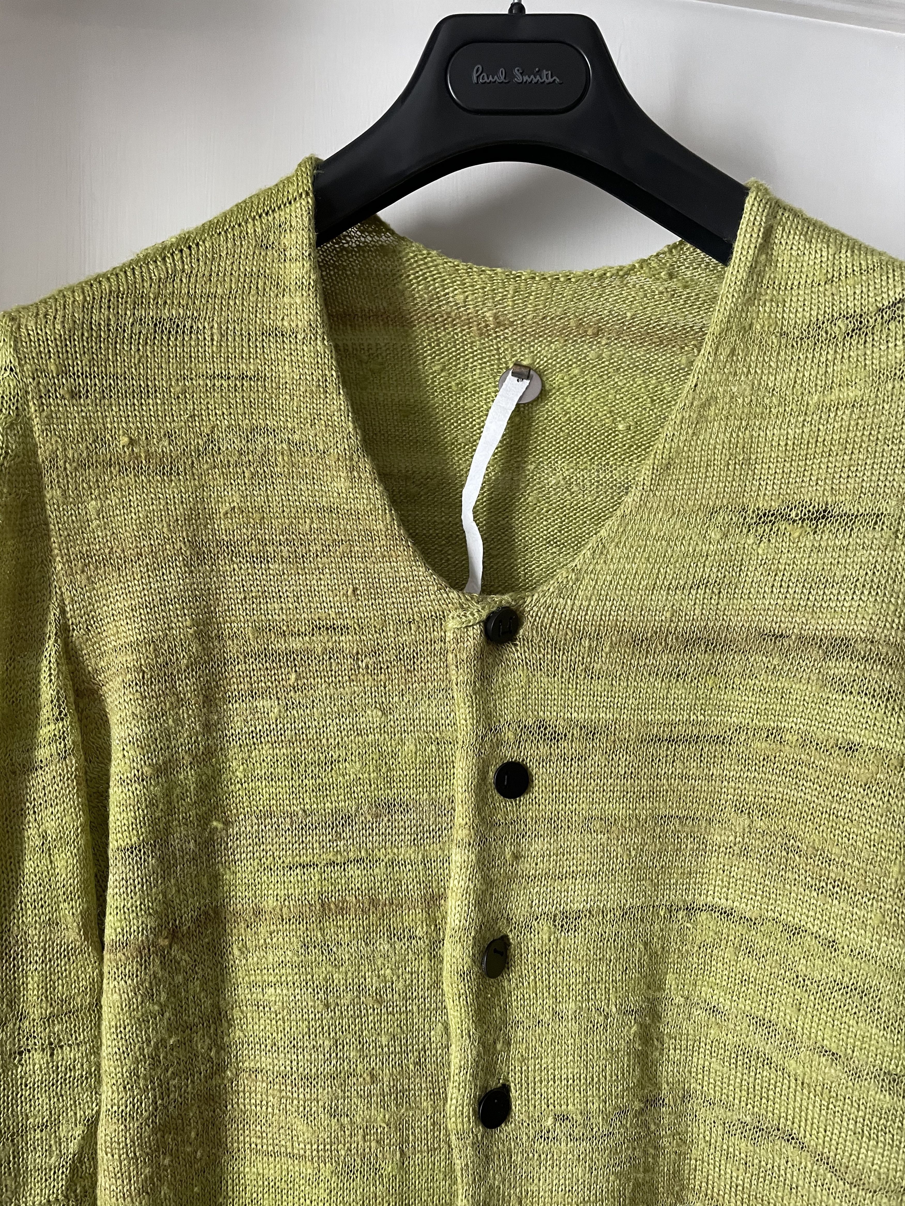 Label Under Construction LABEL UNDER CONSTRUCTION HANDSPUN SILK CARDIGAN SIZE-M Size US M / EU 48-50 / 2 - 3 Thumbnail