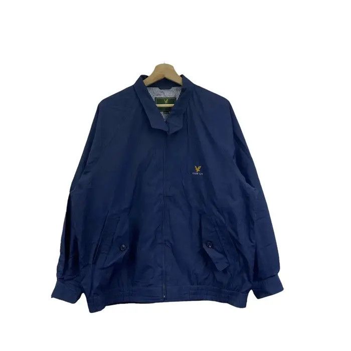 Lyle & Scott Vtg 90’ LYLE & SCOTT CLUB Minimalist Design Jacket Tennis Size US XL / EU 56 / 4 - 1 Thumbnail