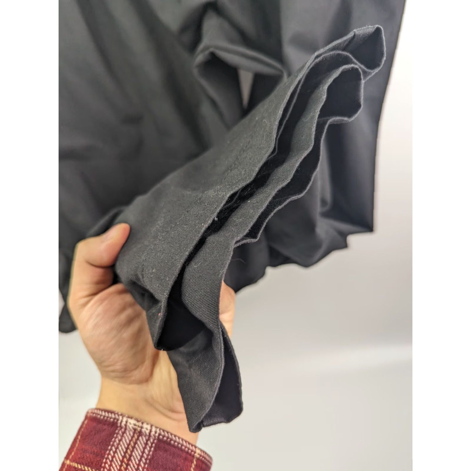 Vintage McDonald's McDonald's Maternity Employee Uniform Work Pants 2XL Regular Black Women Pants 2XL Cotton Blend Chef Uniform Size US 39 - 3 Thumbnail