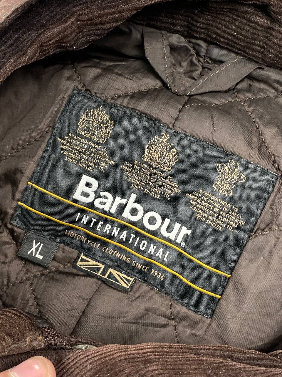 Barbour Barbour International Duke Wax Jacket Men Size XL Brown Size US XL / EU 56 / 4 - 9 Thumbnail