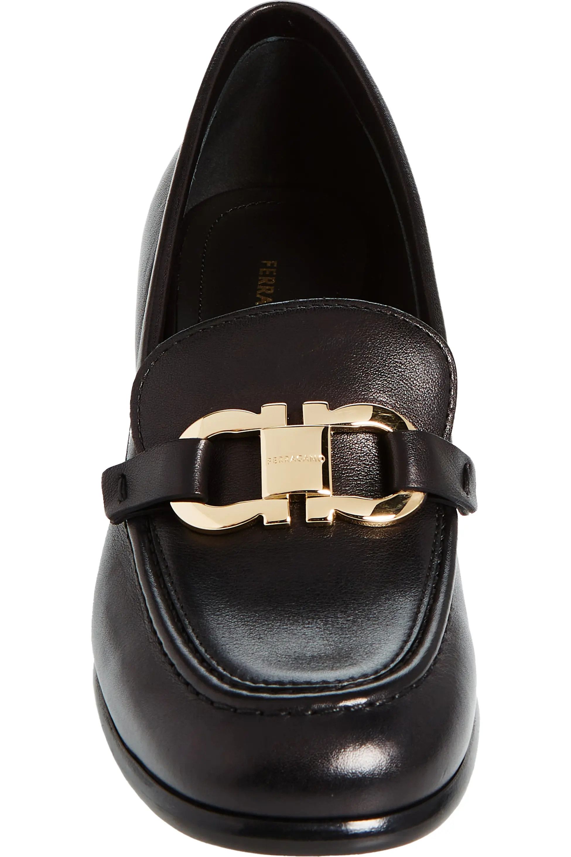 Salvatore Ferragamo o1s1rm0526 Marlena Loafers in Black Size US 10 / IT 40 - 4 Thumbnail