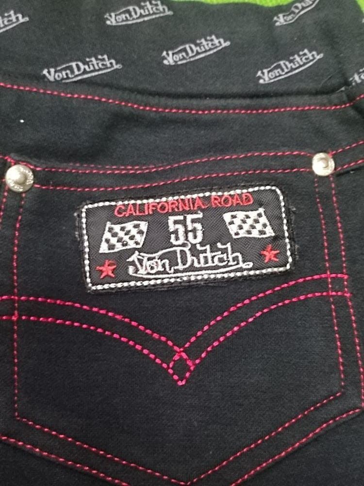 Vintage × Von Dutch VON DUTCH SPORT SIDETAPE SWEATPANTS BAGGY NICE Size US 34 / EU 50 - 5 Thumbnail
